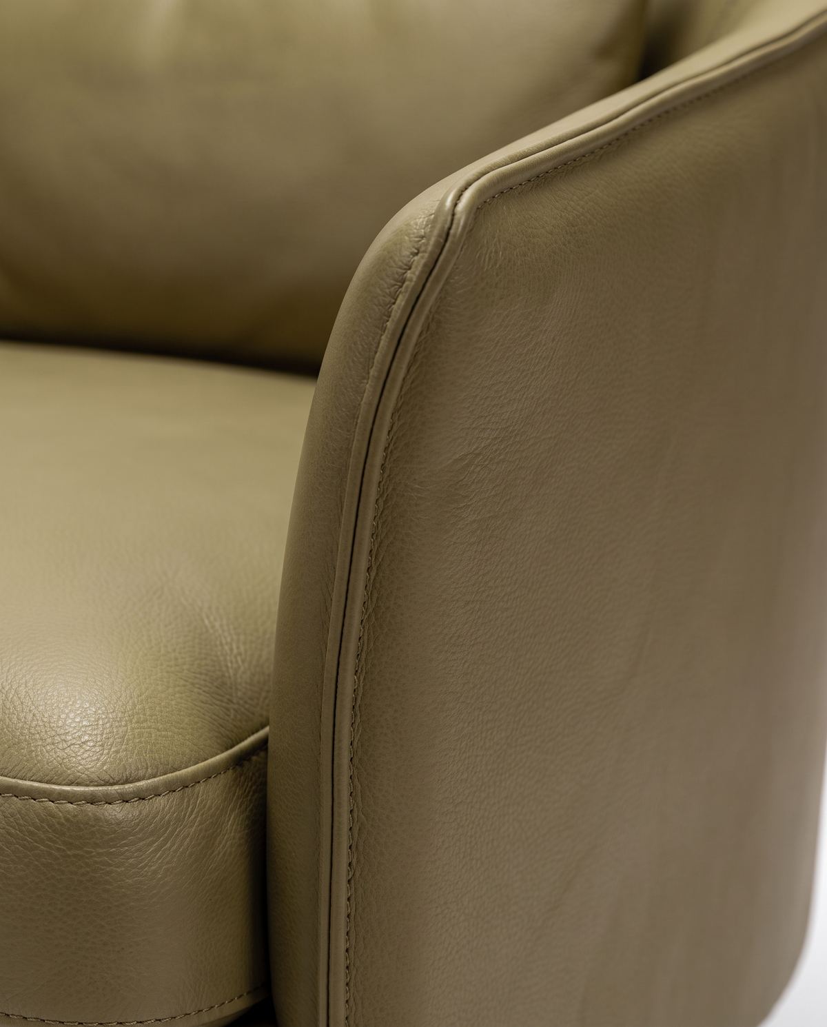 Sartor Olive Green Armchair