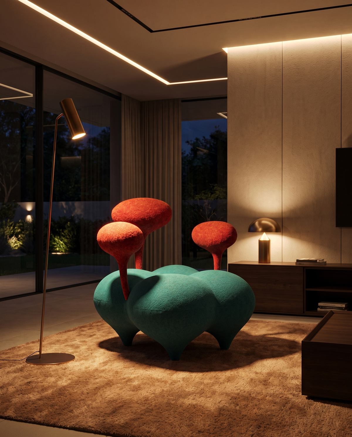 Shroom Bloom Lounge Chair
