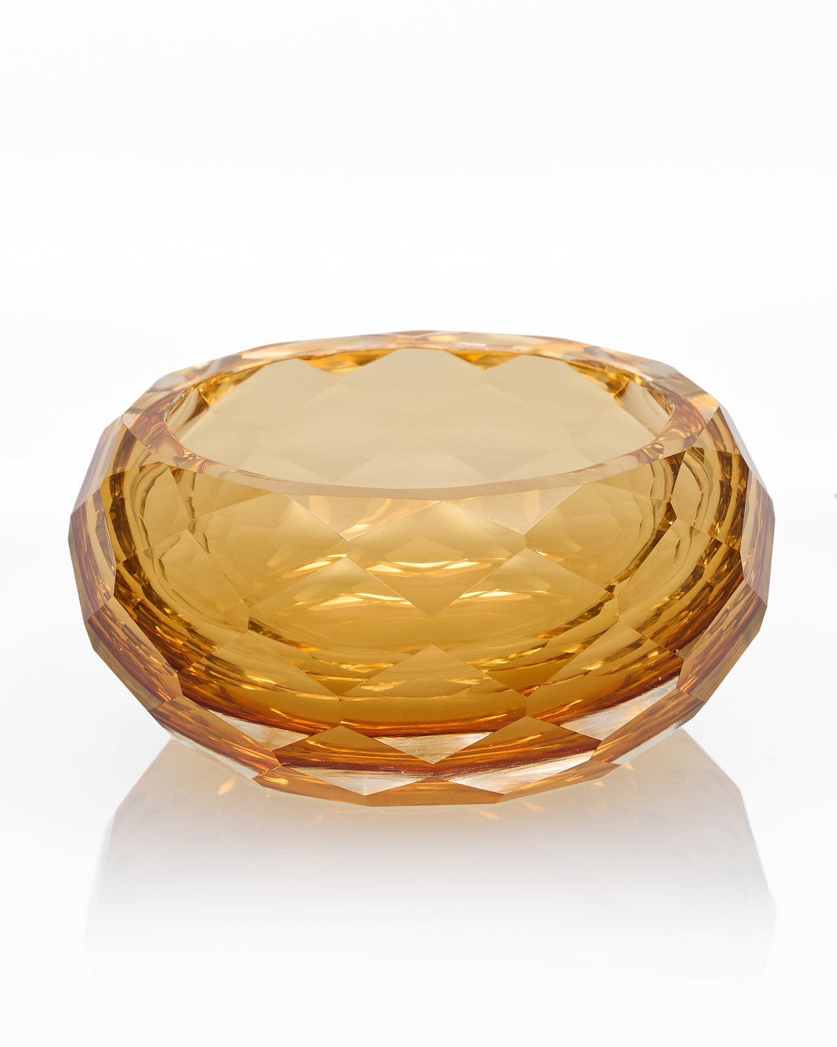 Solaria Amber Glass Bowl