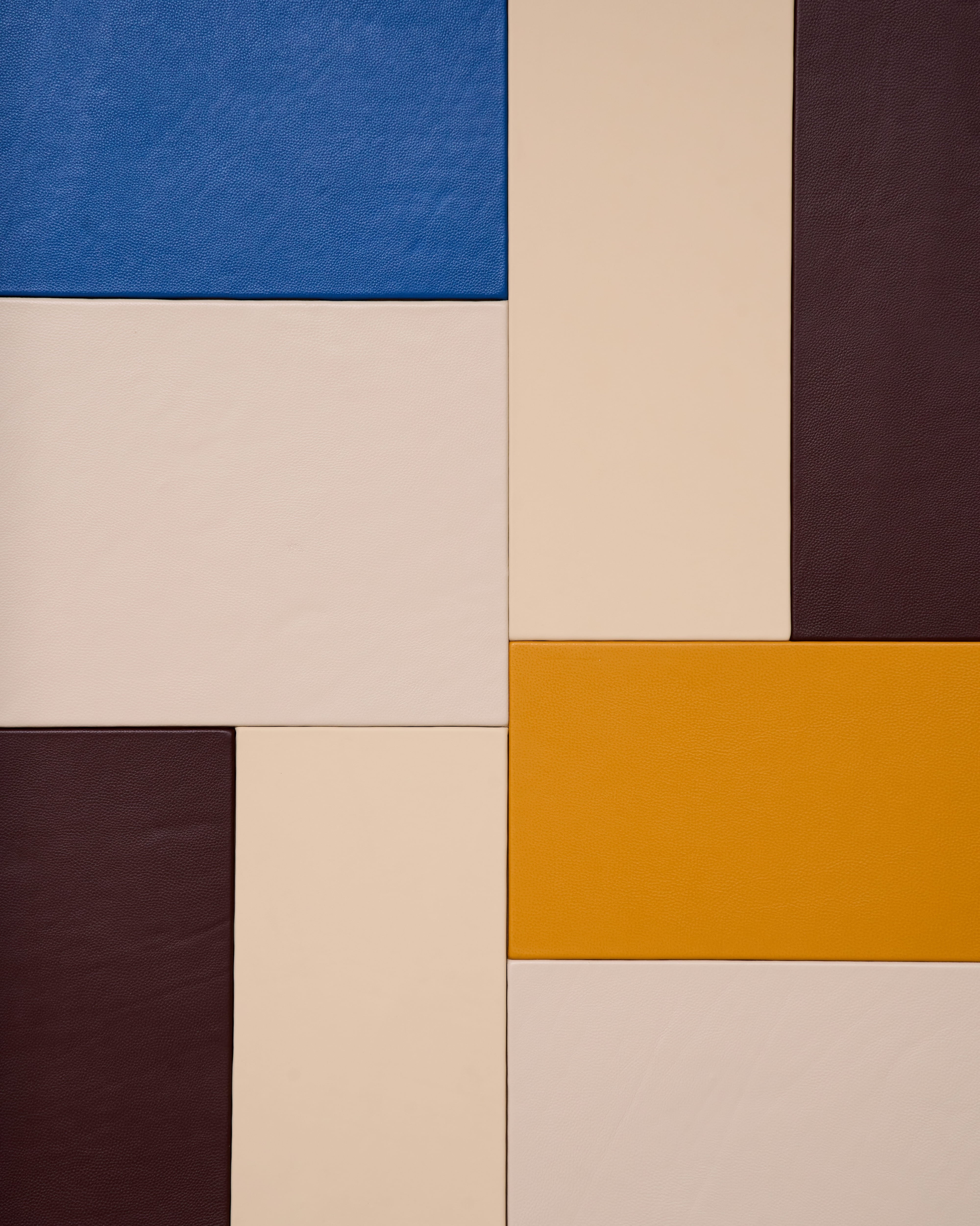 Tactile Planes - Modern Luxury Leather Wallart