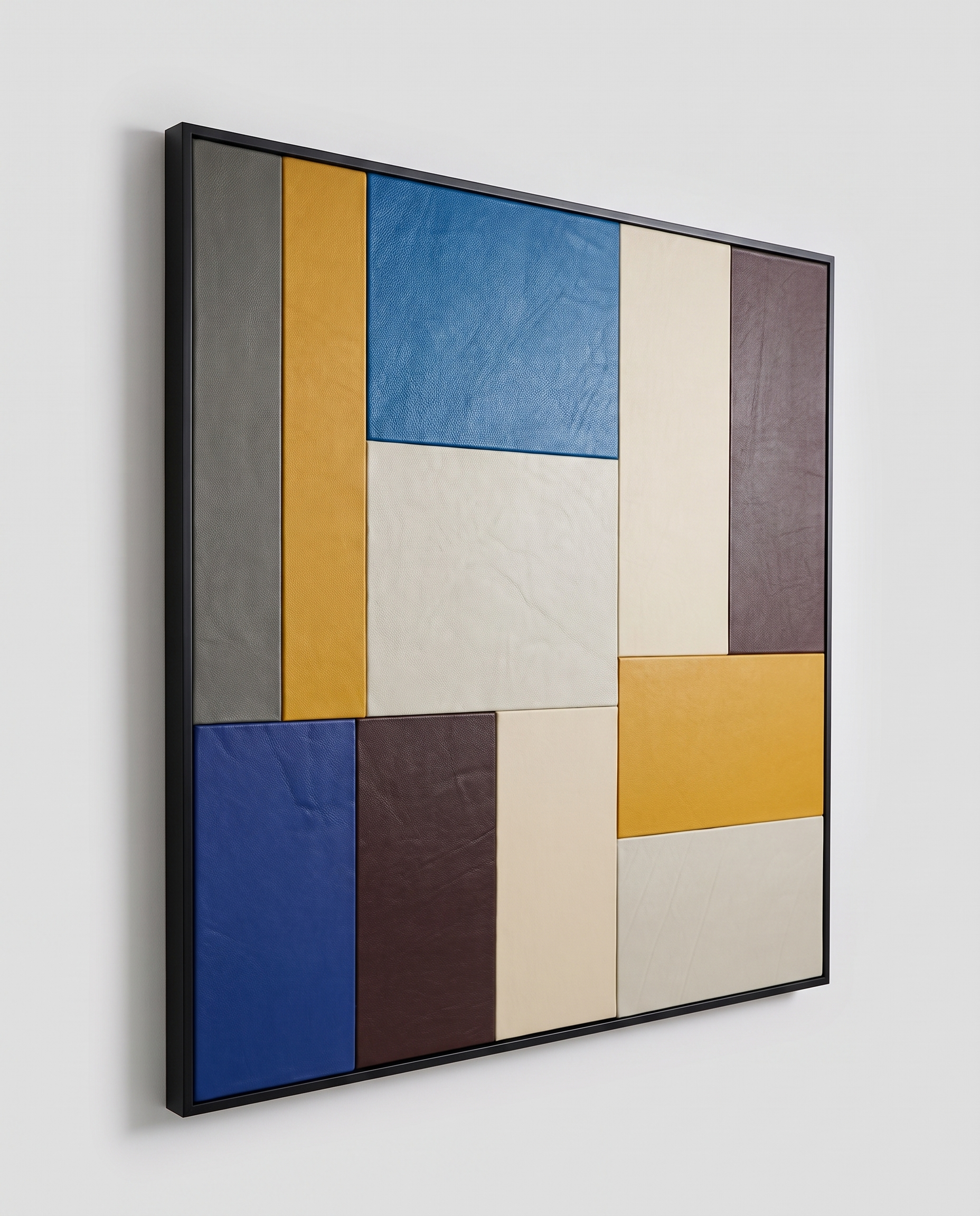 Tactile Planes - Modern Luxury Leather Wallart