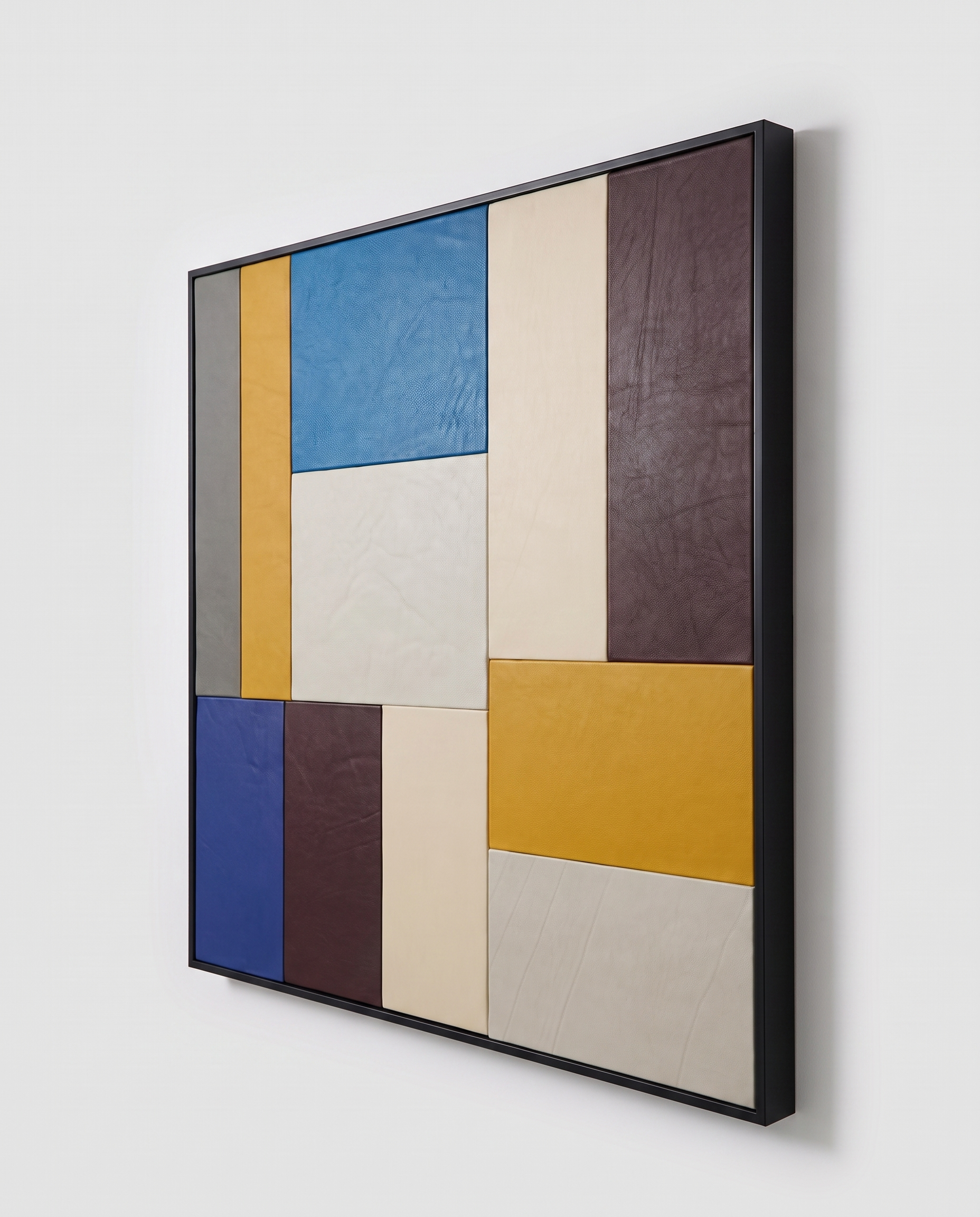 Tactile Planes - Modern Luxury Leather Wallart