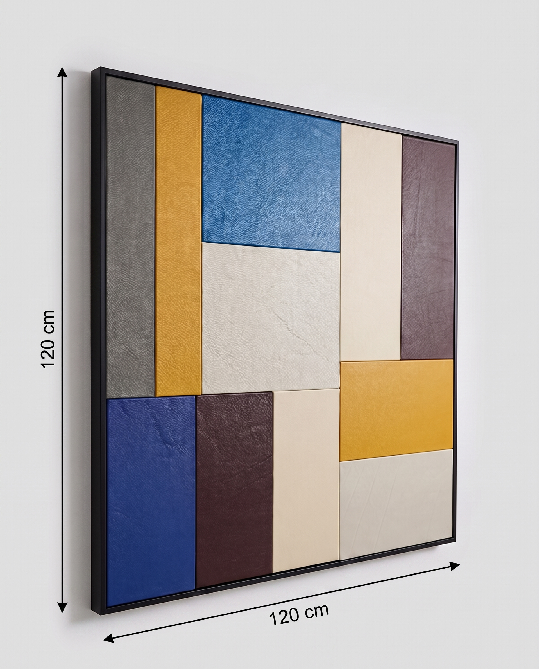 Tactile Planes - Modern Luxury Leather Wallart