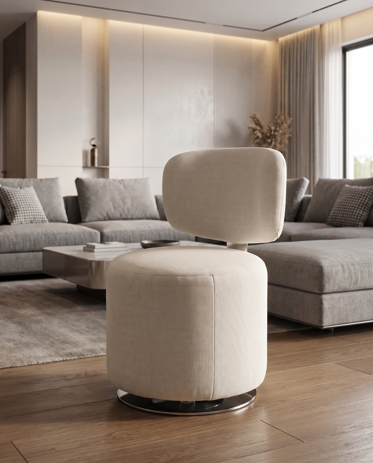 The Kenzie Swivel Armchair