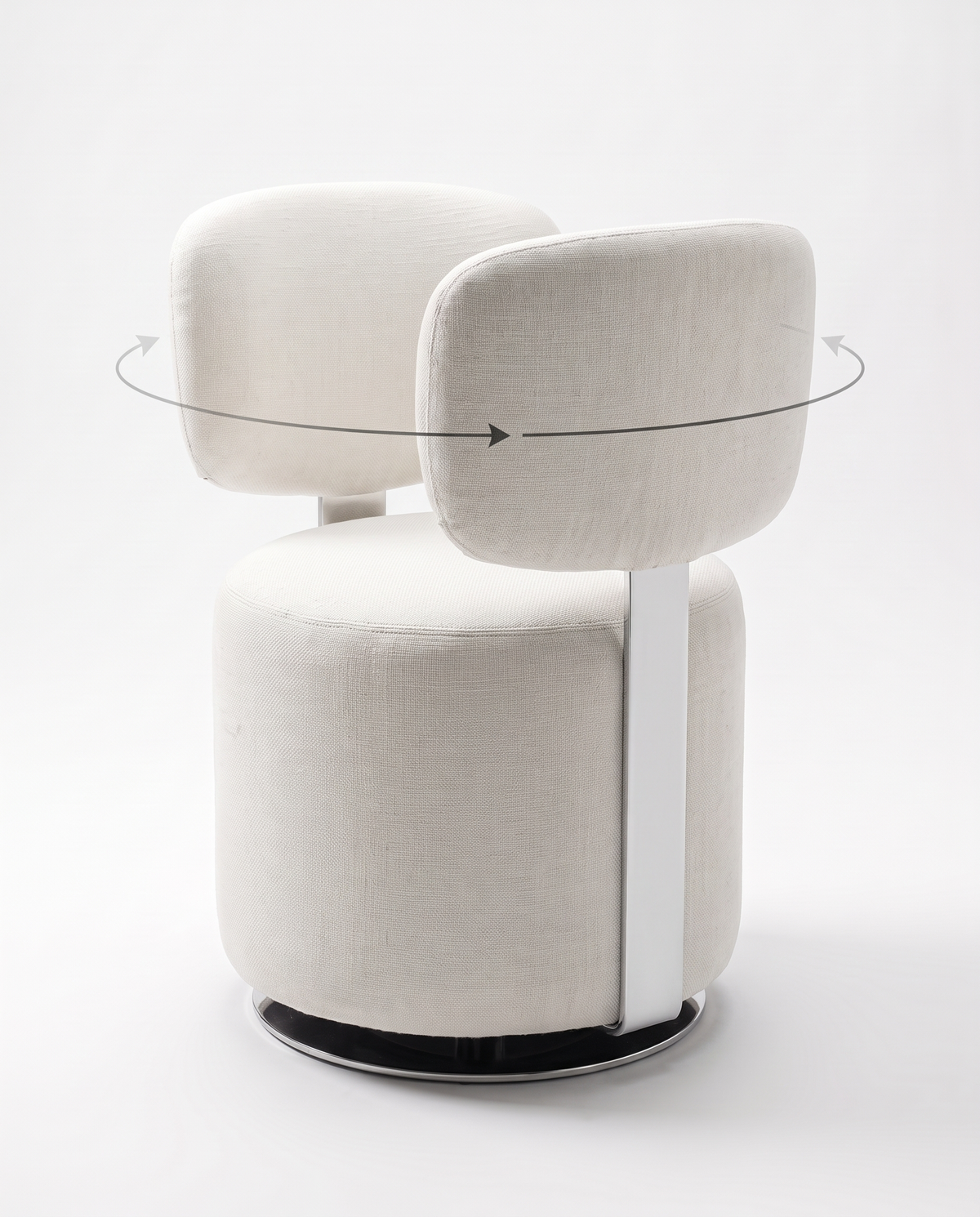 The Kenzie Swivel Armchair