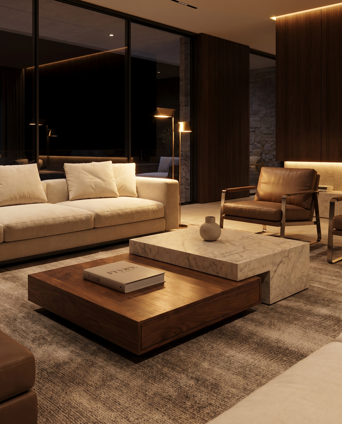 The Kubo Nested Coffee Table
