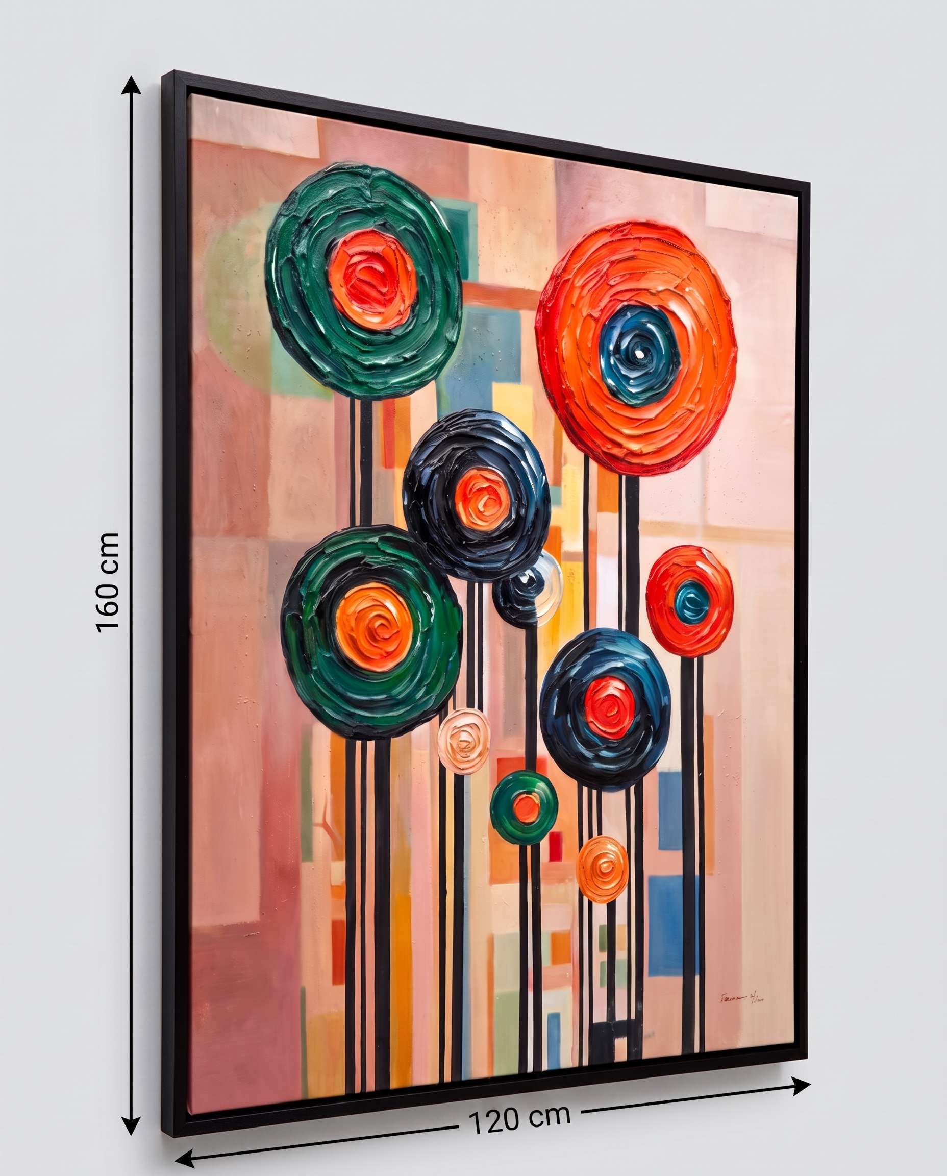 The Mid-Century Grove - Modern Wallart