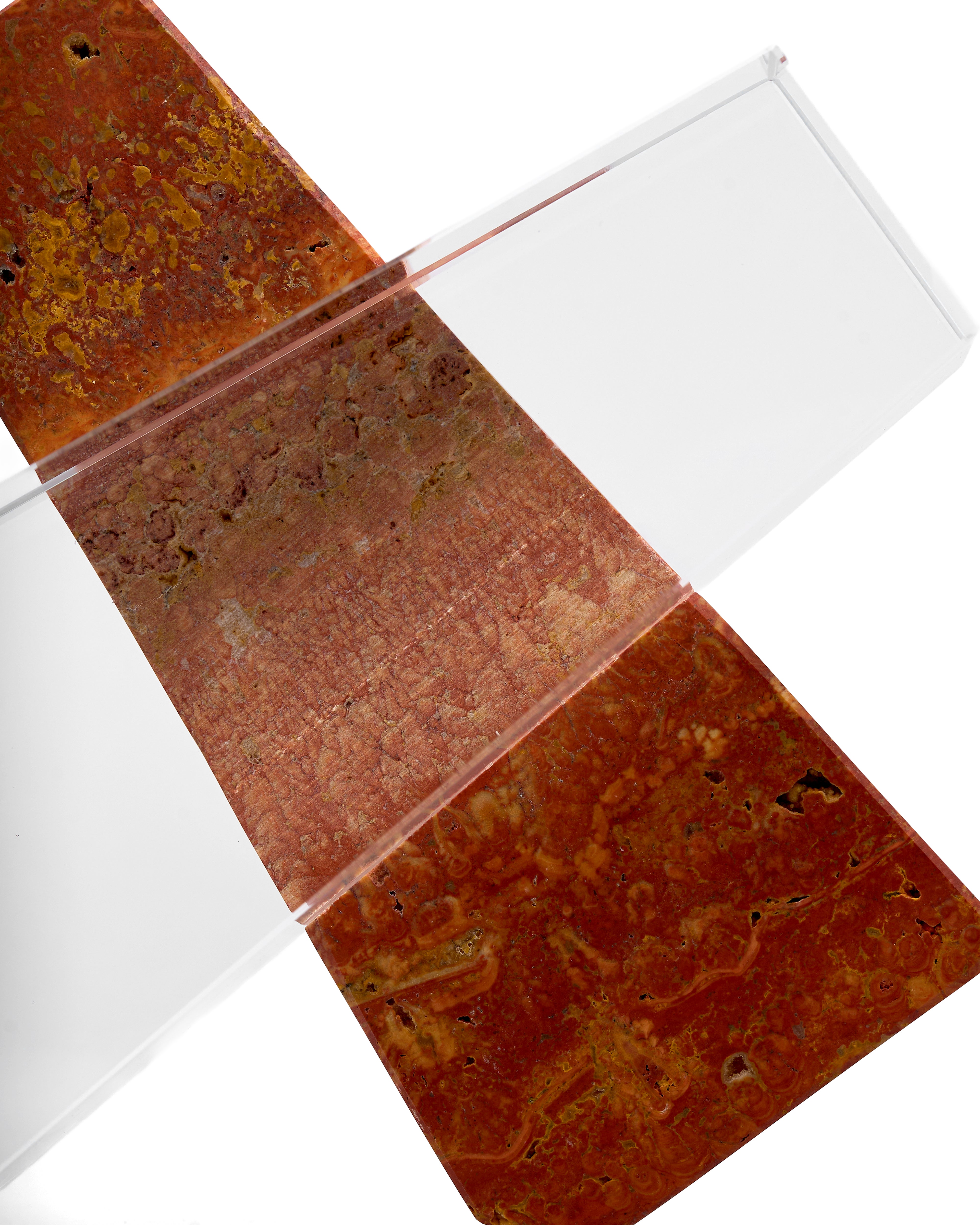 The Obelisk Balance Red Stone Decor