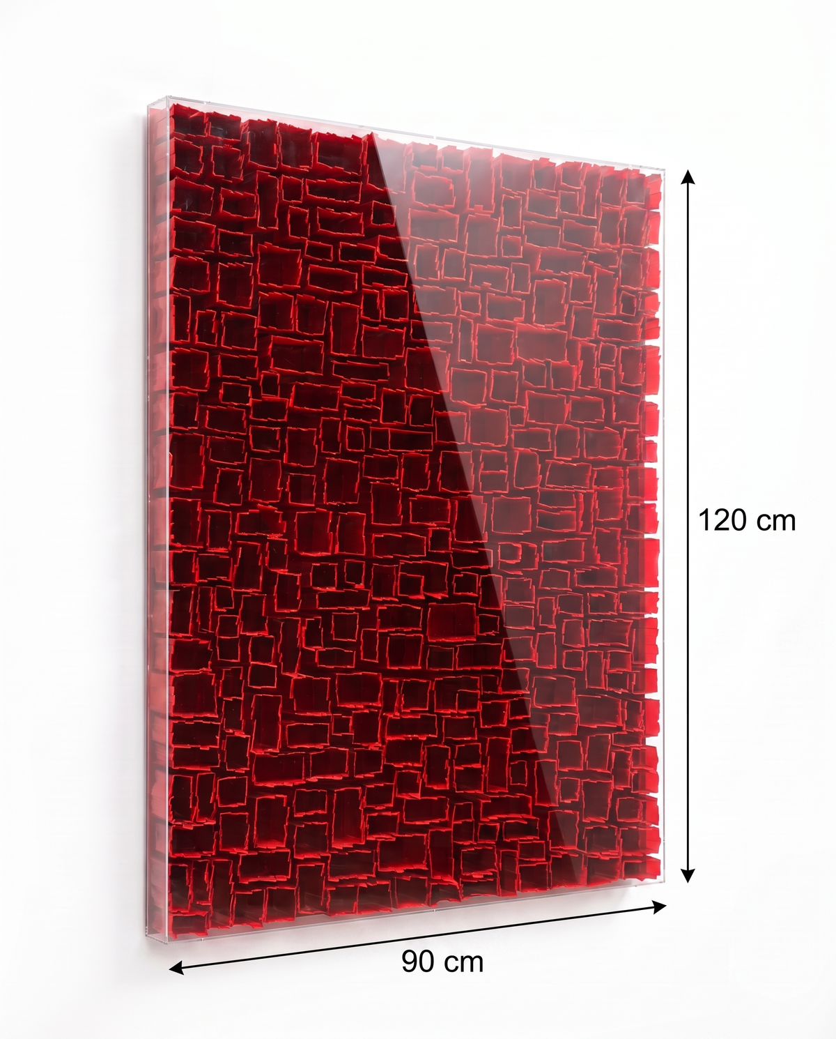 The Obsidian Rift - Modern Luxury Wallart