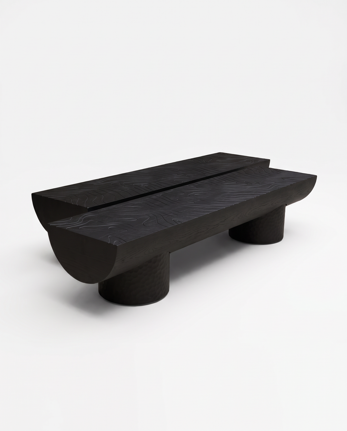 The Rift Duo - Wooden Coffee Table