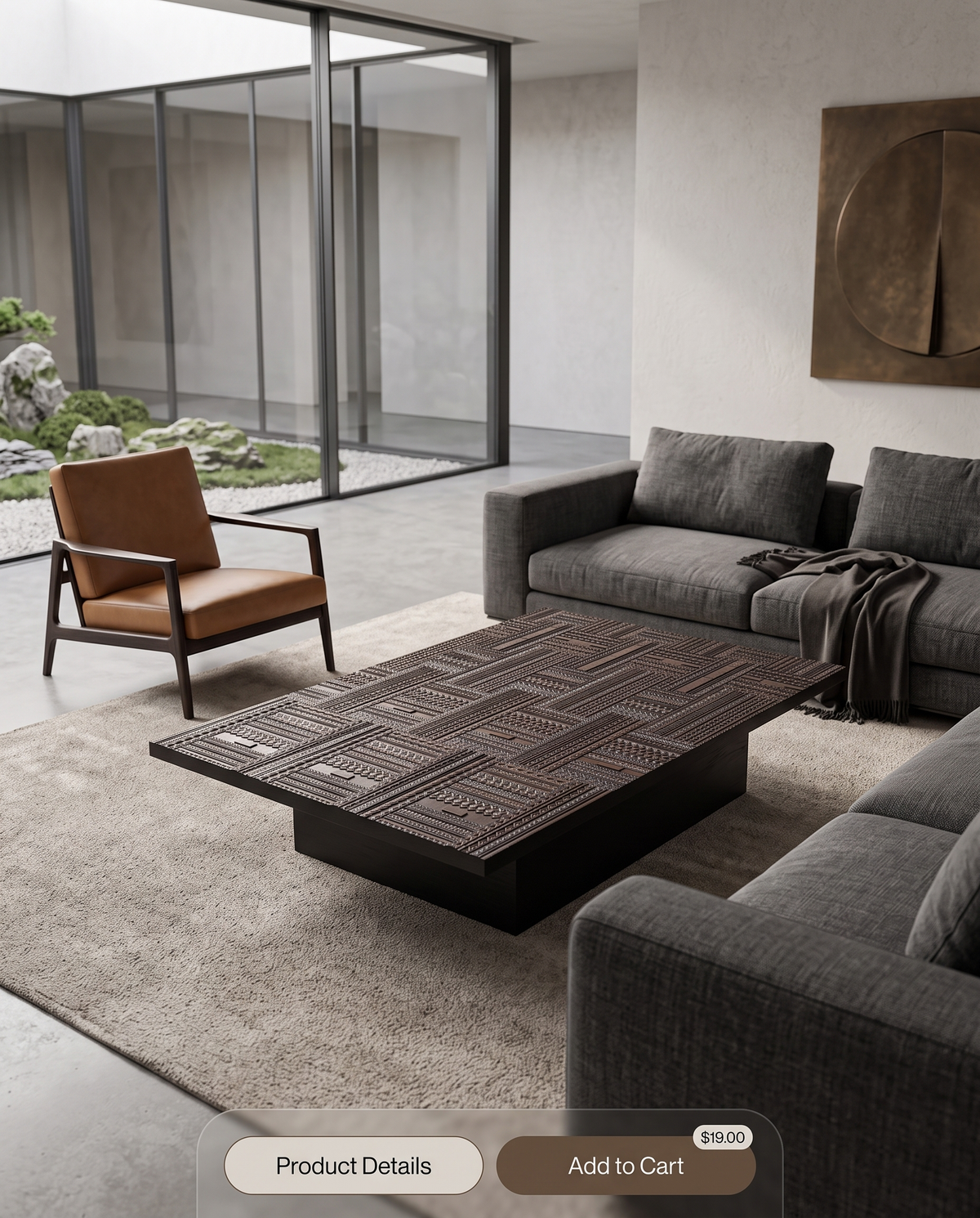 The Tabwa Block Coffee Table