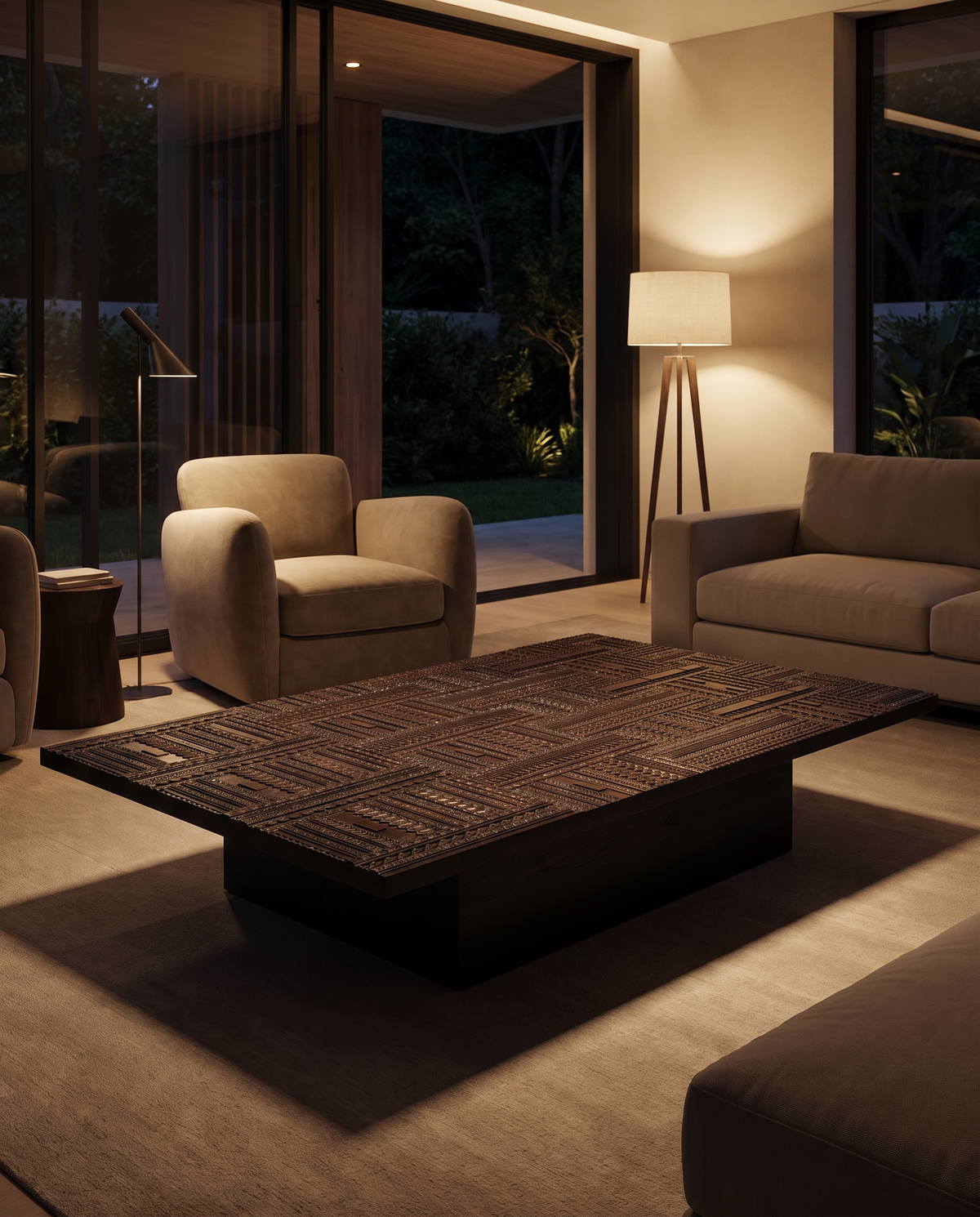 The Tabwa Block Coffee Table