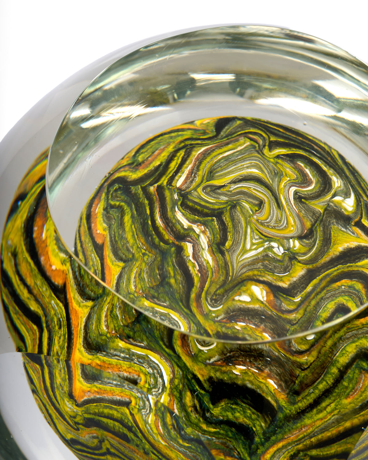 Velvet Jungle Crystal Glass Decor