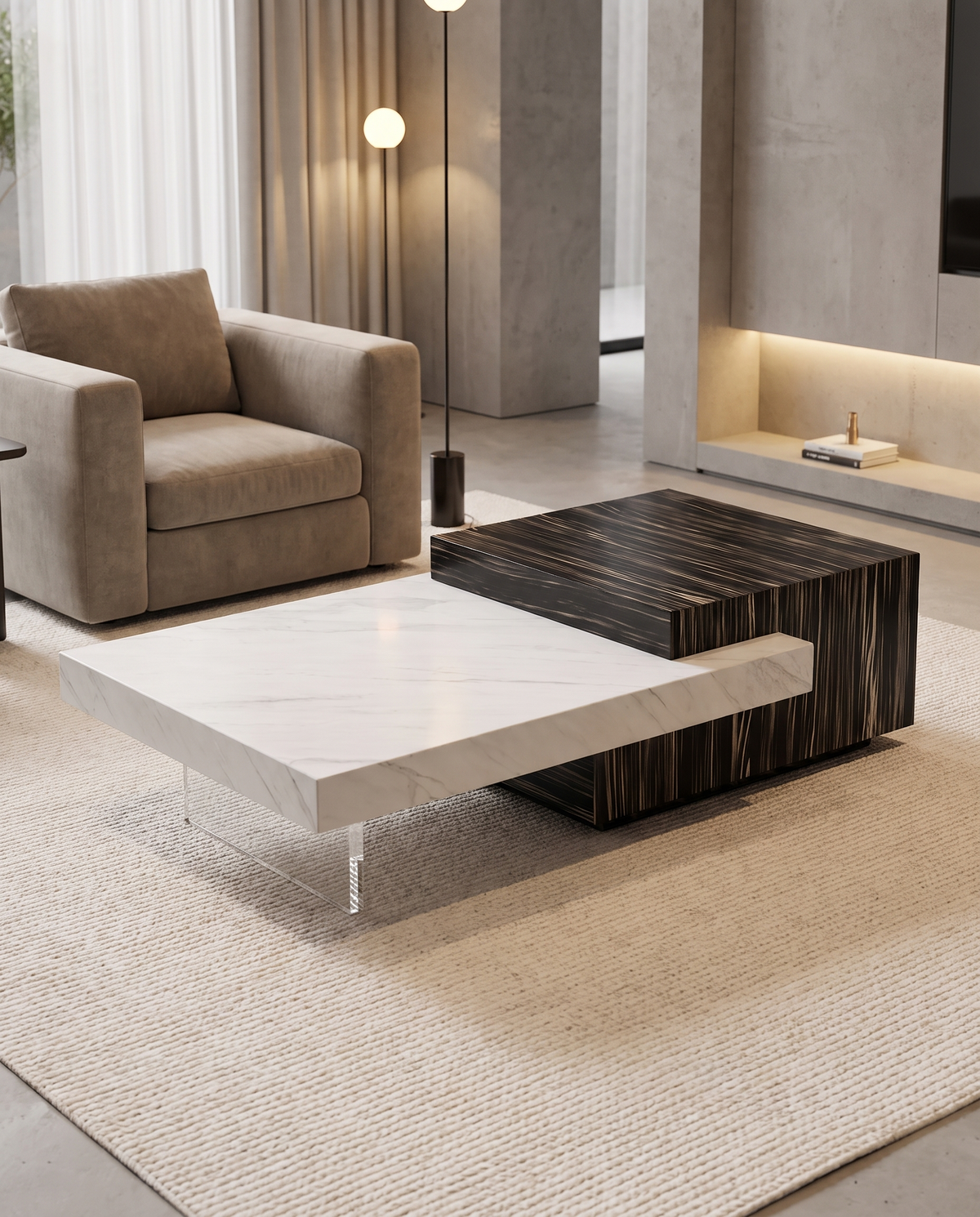 Venezia Interlock Coffee Table