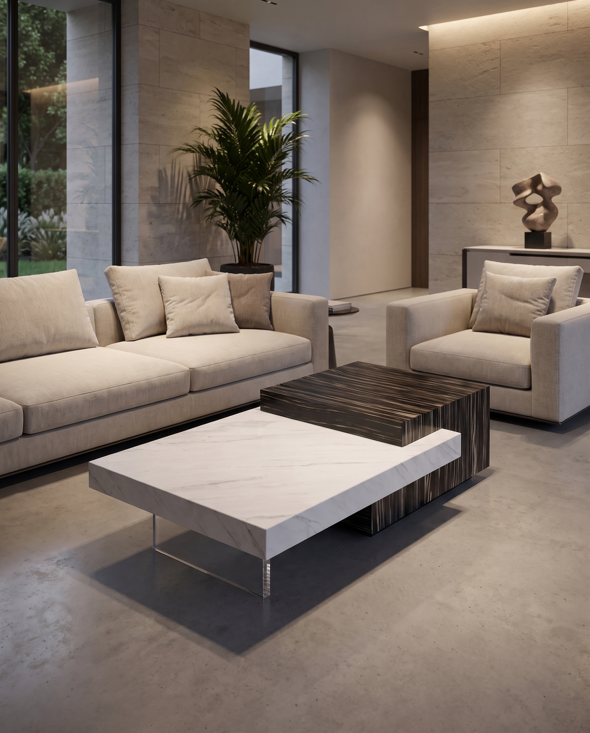 Venezia Interlock Coffee Table