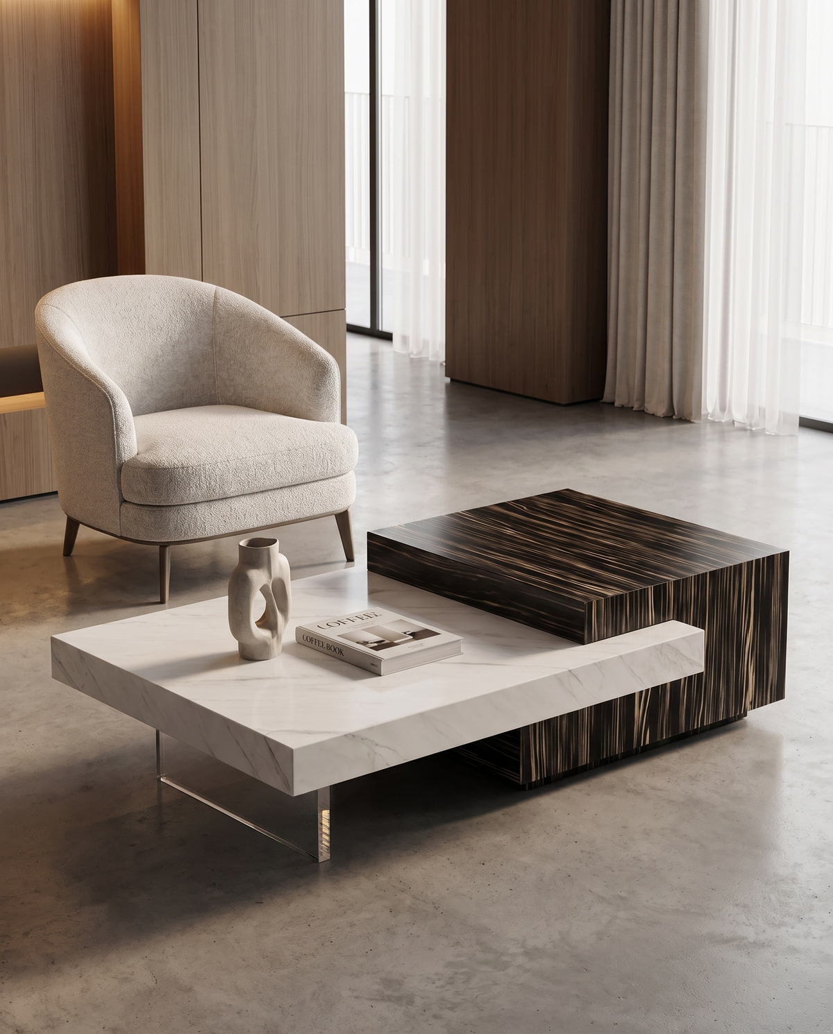 Venezia Interlock Coffee Table