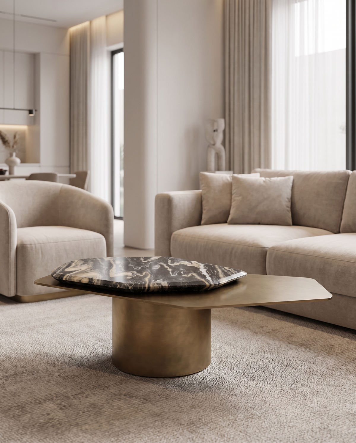 Verge Multi-Tier Coffee Table