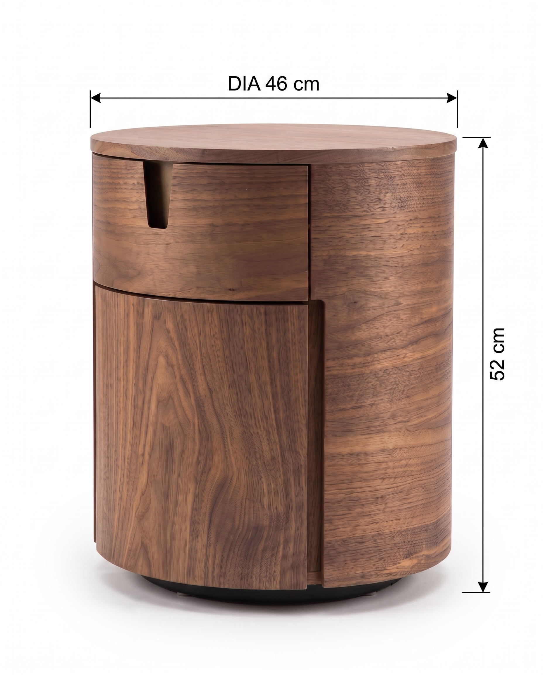 Verona Nightstand Bedside Table(Set of 2)