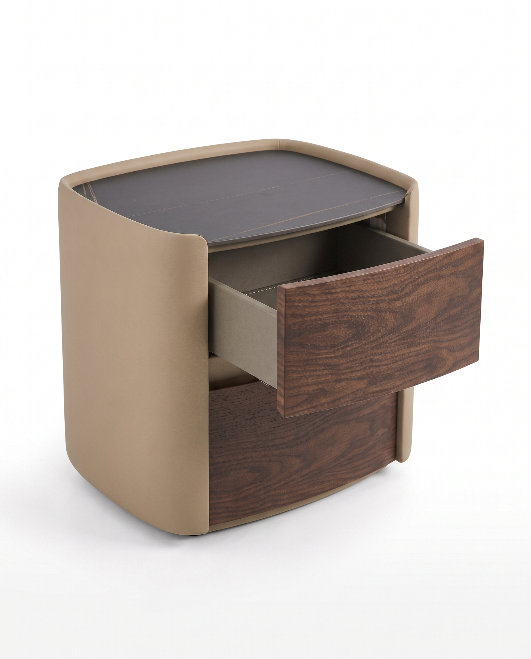 Verona Nightstand Bedside Table(Set of 2)