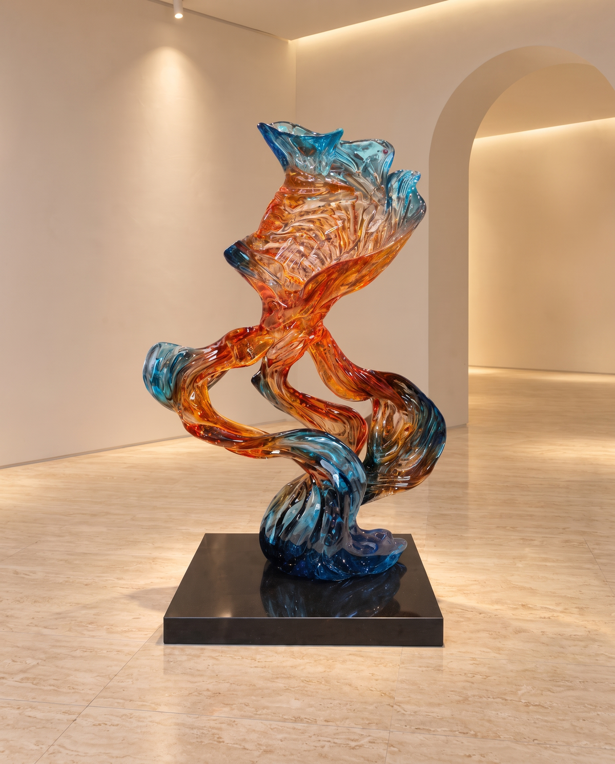 Vortex of the Abyss - Acrylic Large Sculpture