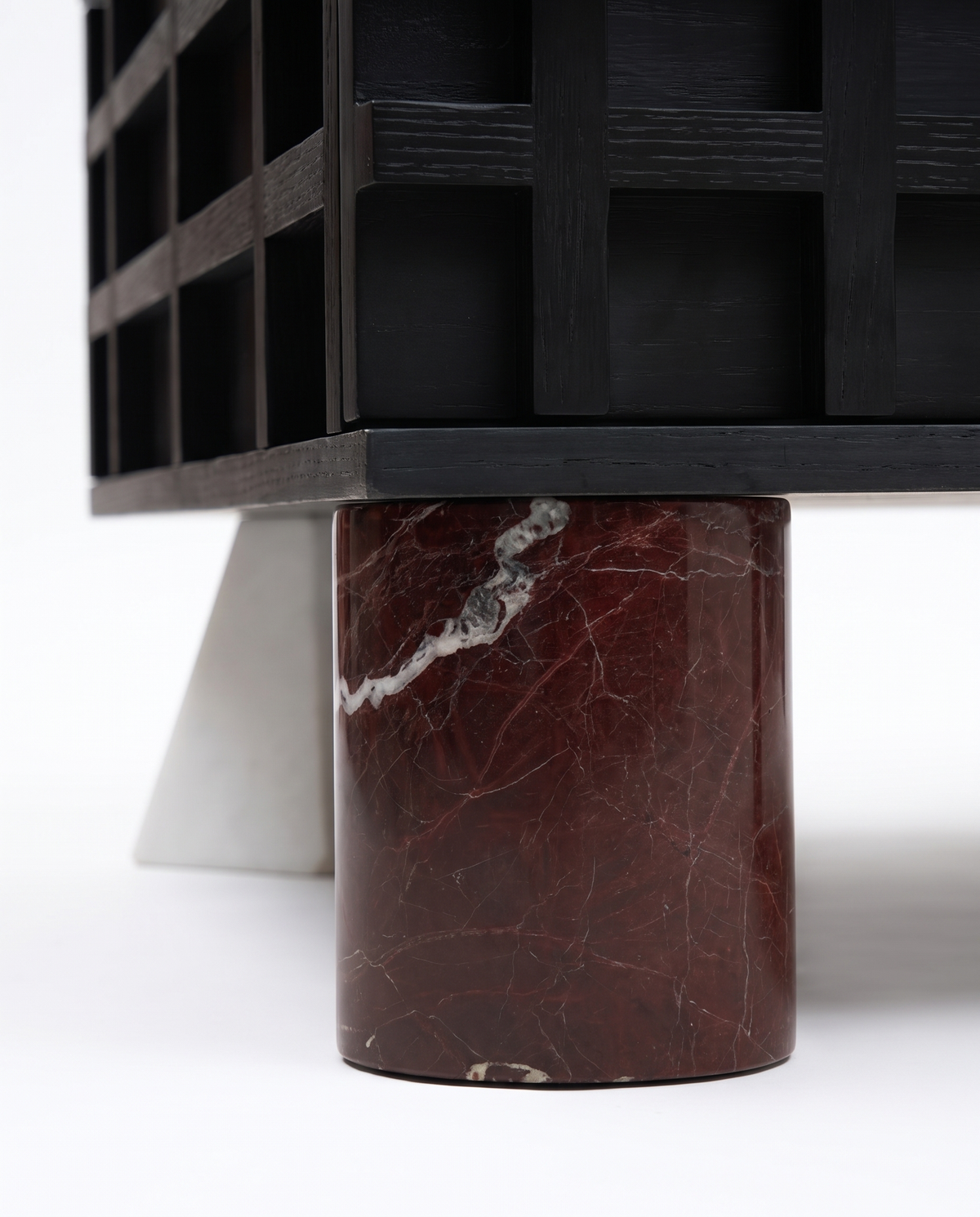 Waffle-Plinth Coffee Table