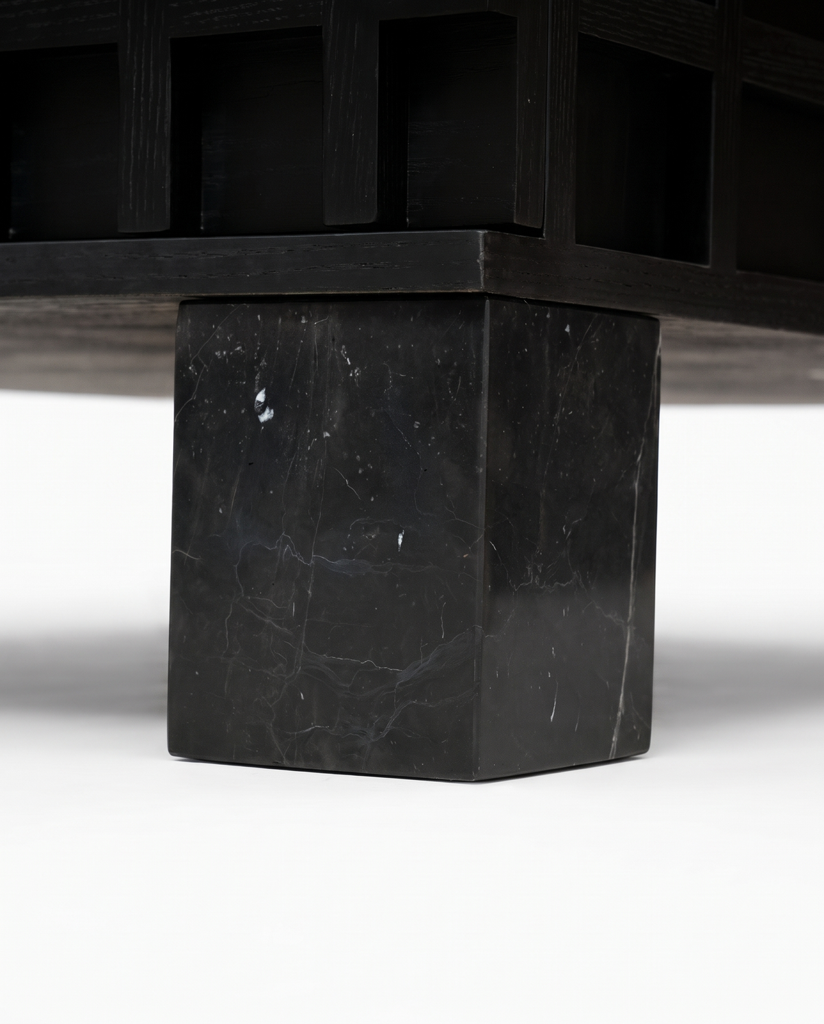 Waffle-Plinth Coffee Table