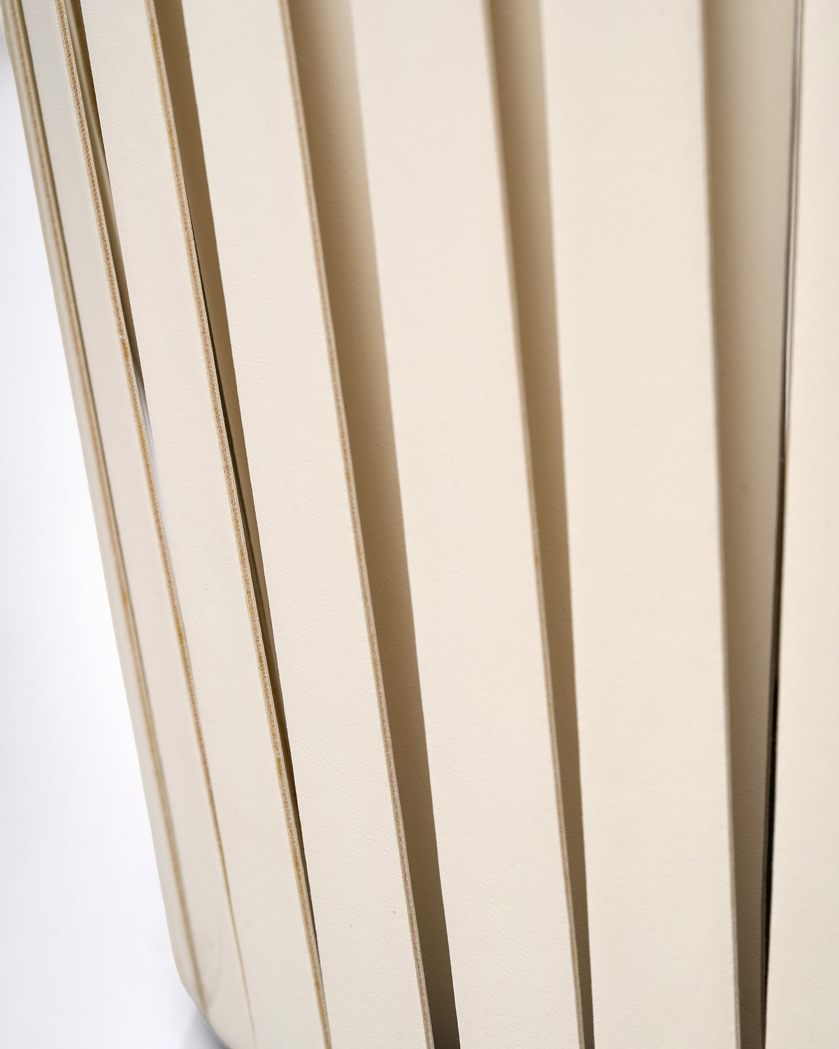 Willow Drum Side Table/Stool - Off White