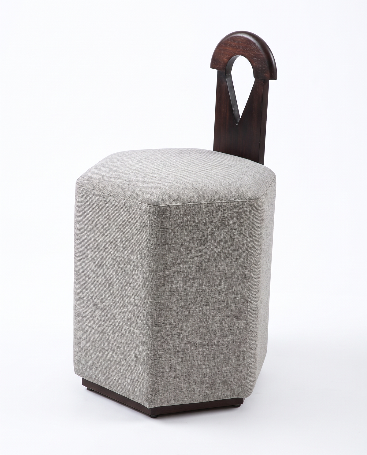 Zena Vanity Stool Grey