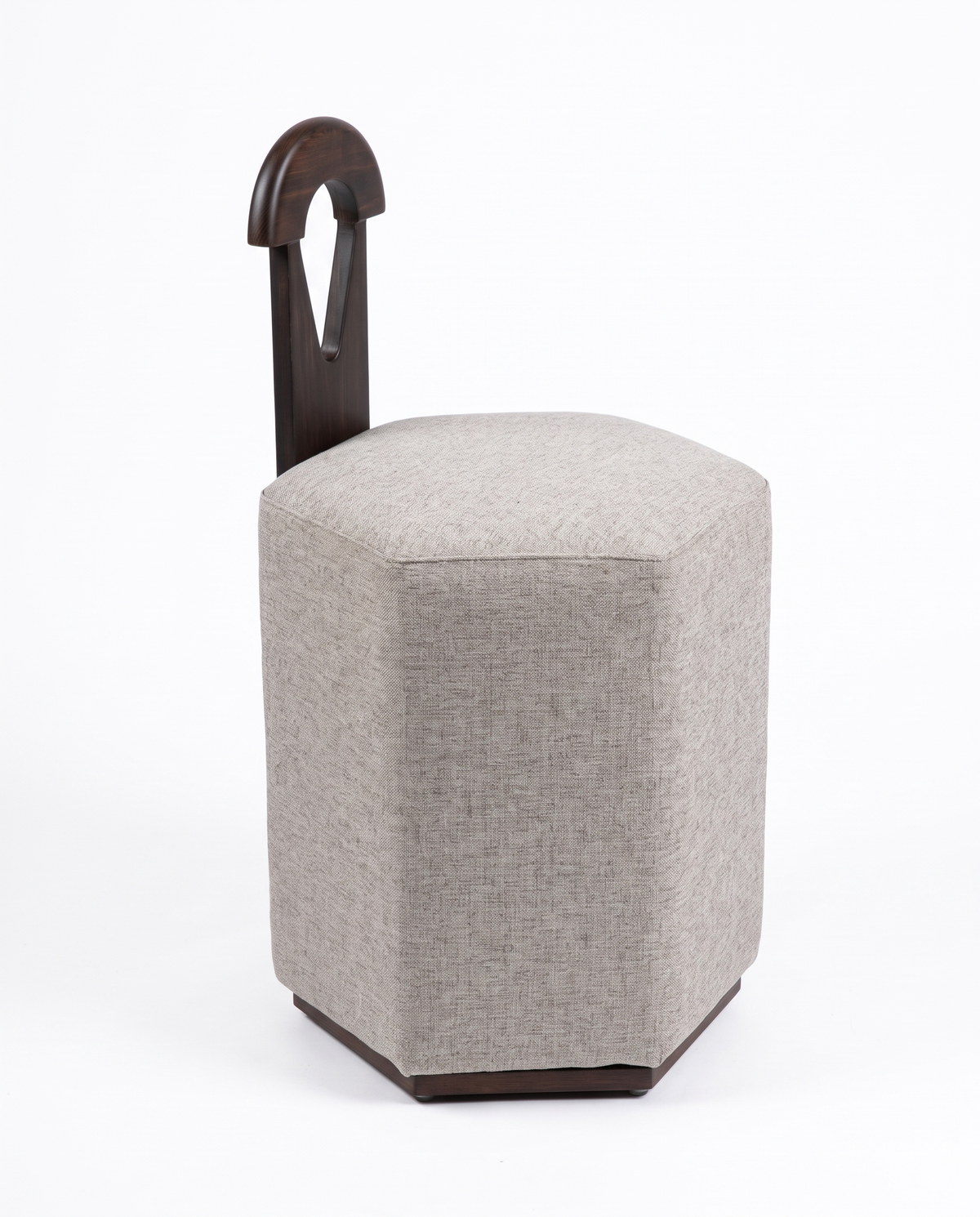 Zena Vanity Stool Grey
