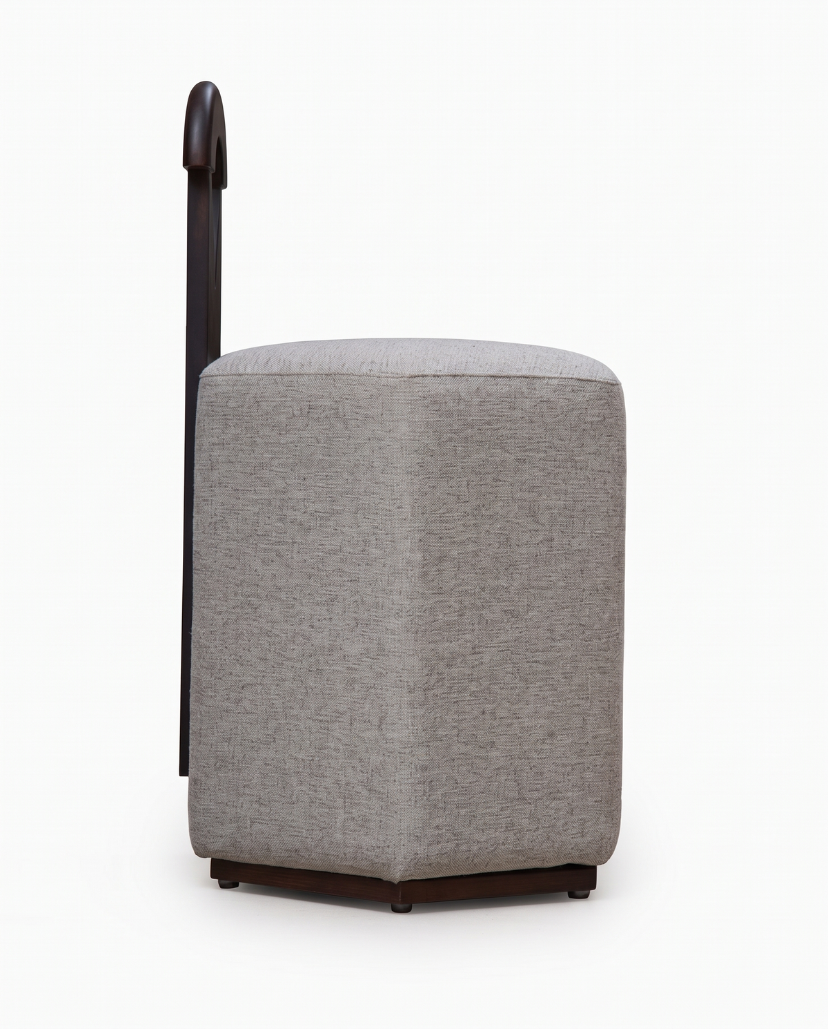 Zena Vanity Stool Grey