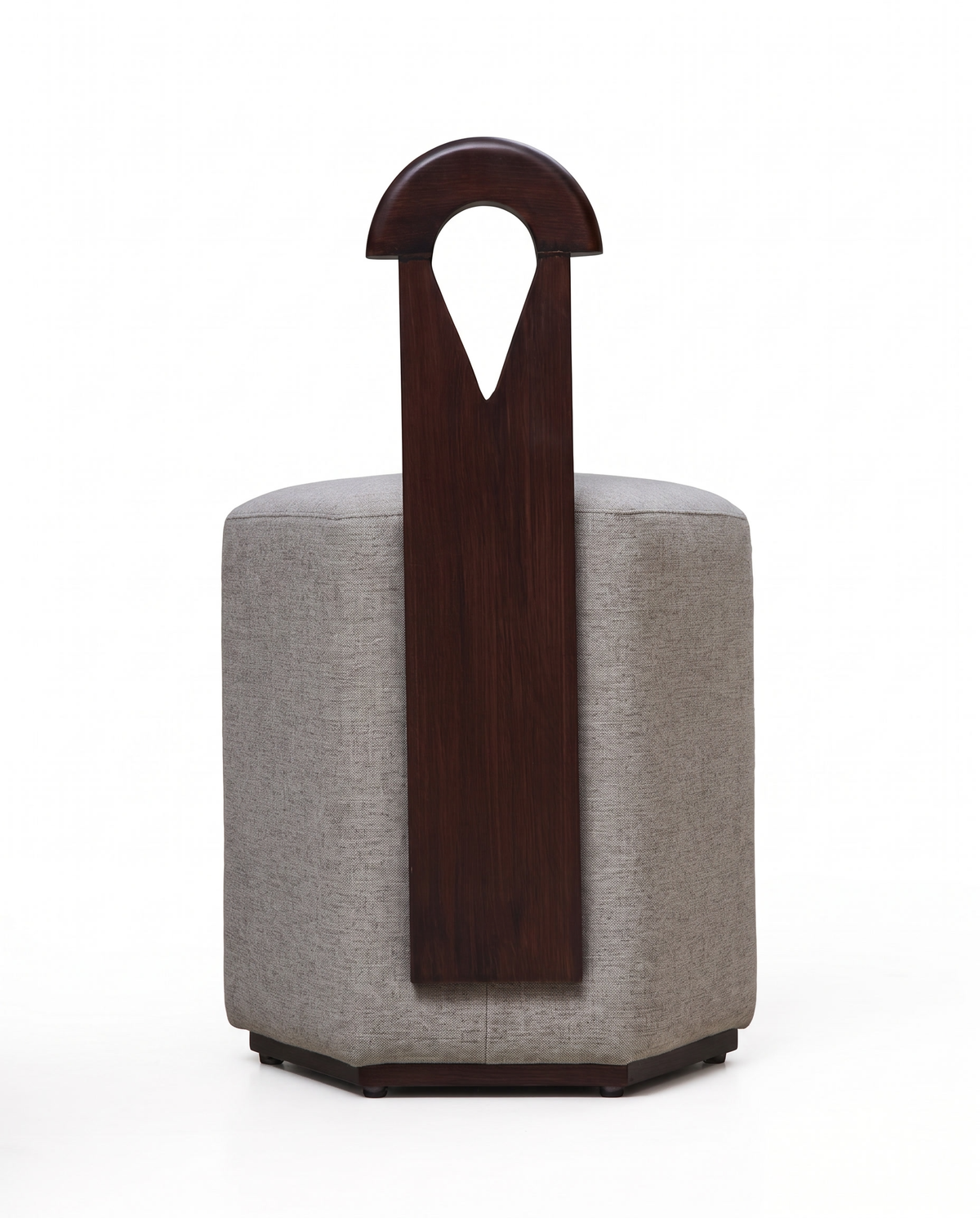 Zena Vanity Stool Grey