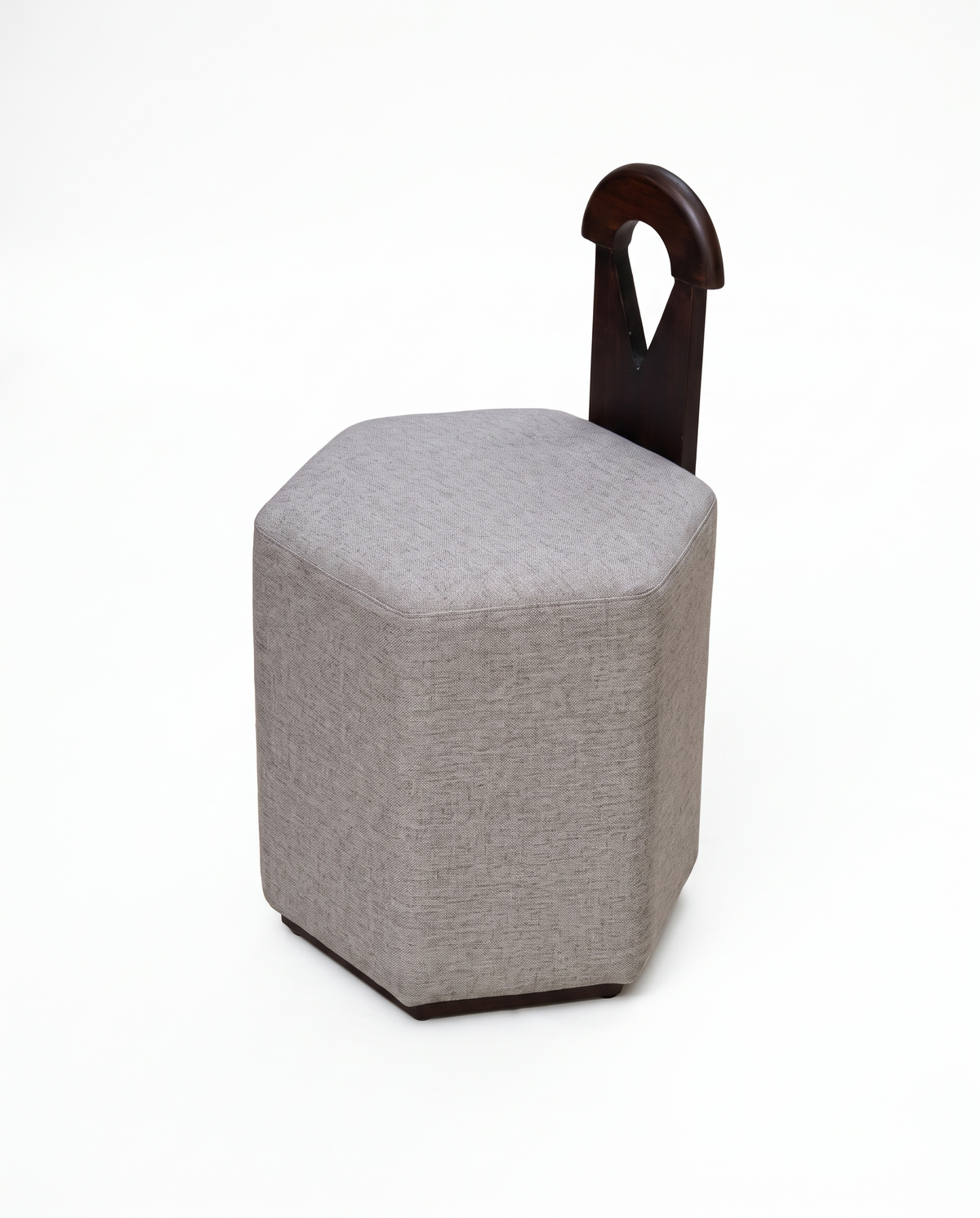 Zena Vanity Stool Grey