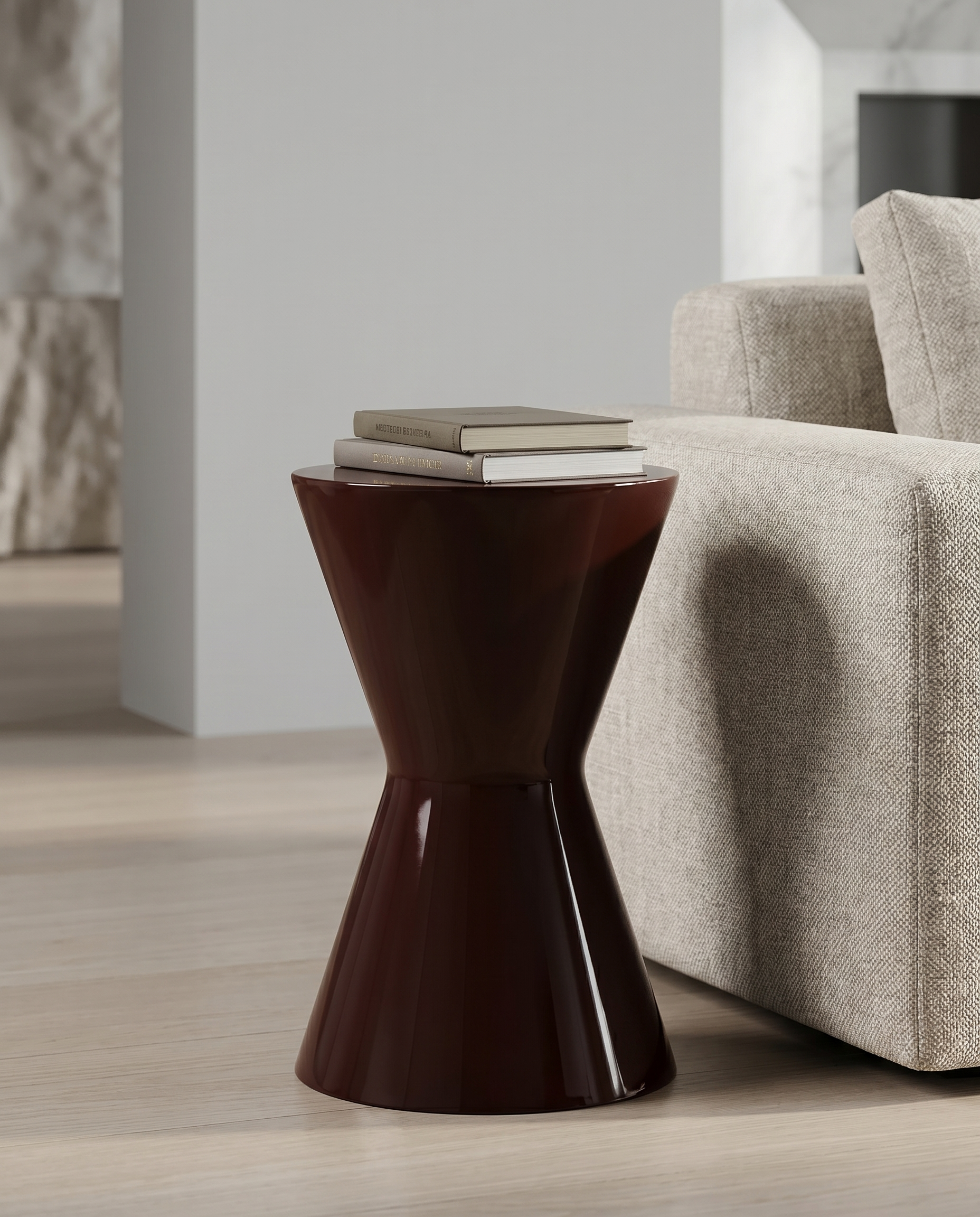 Alexa Fiber Side Table