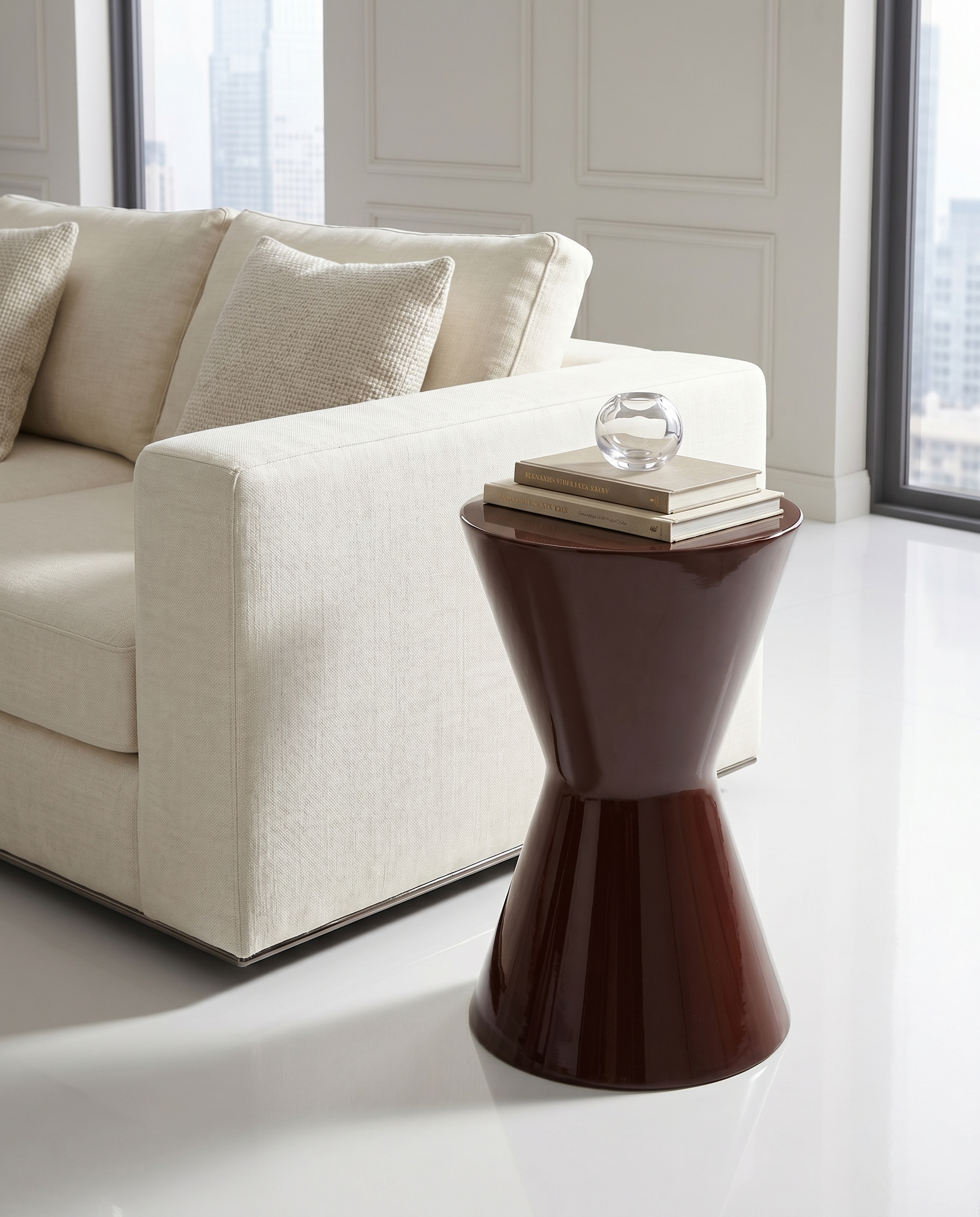 Alexa Fiber Side Table
