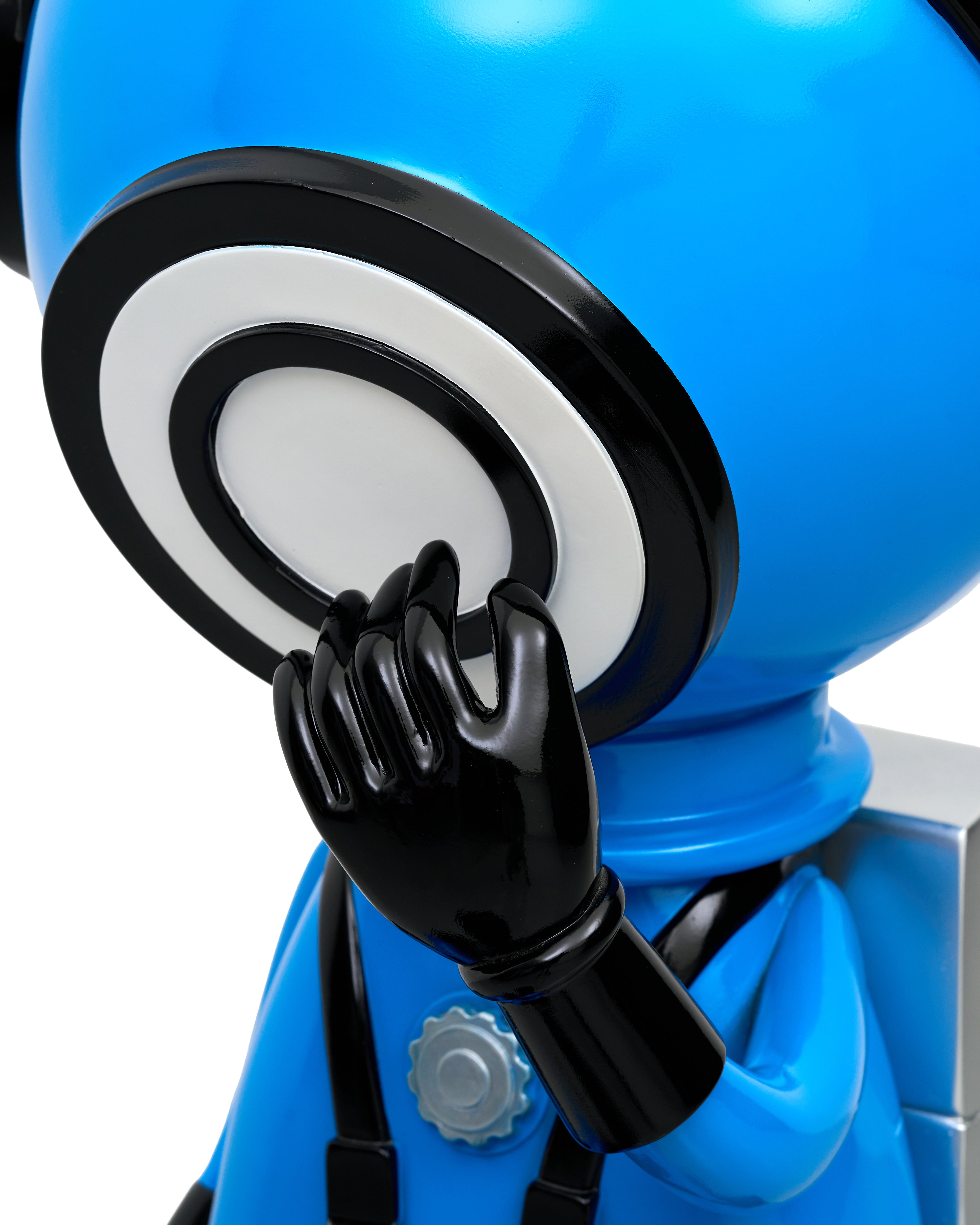 Modern Astro Blue Large Figurine (Without Pedestal)