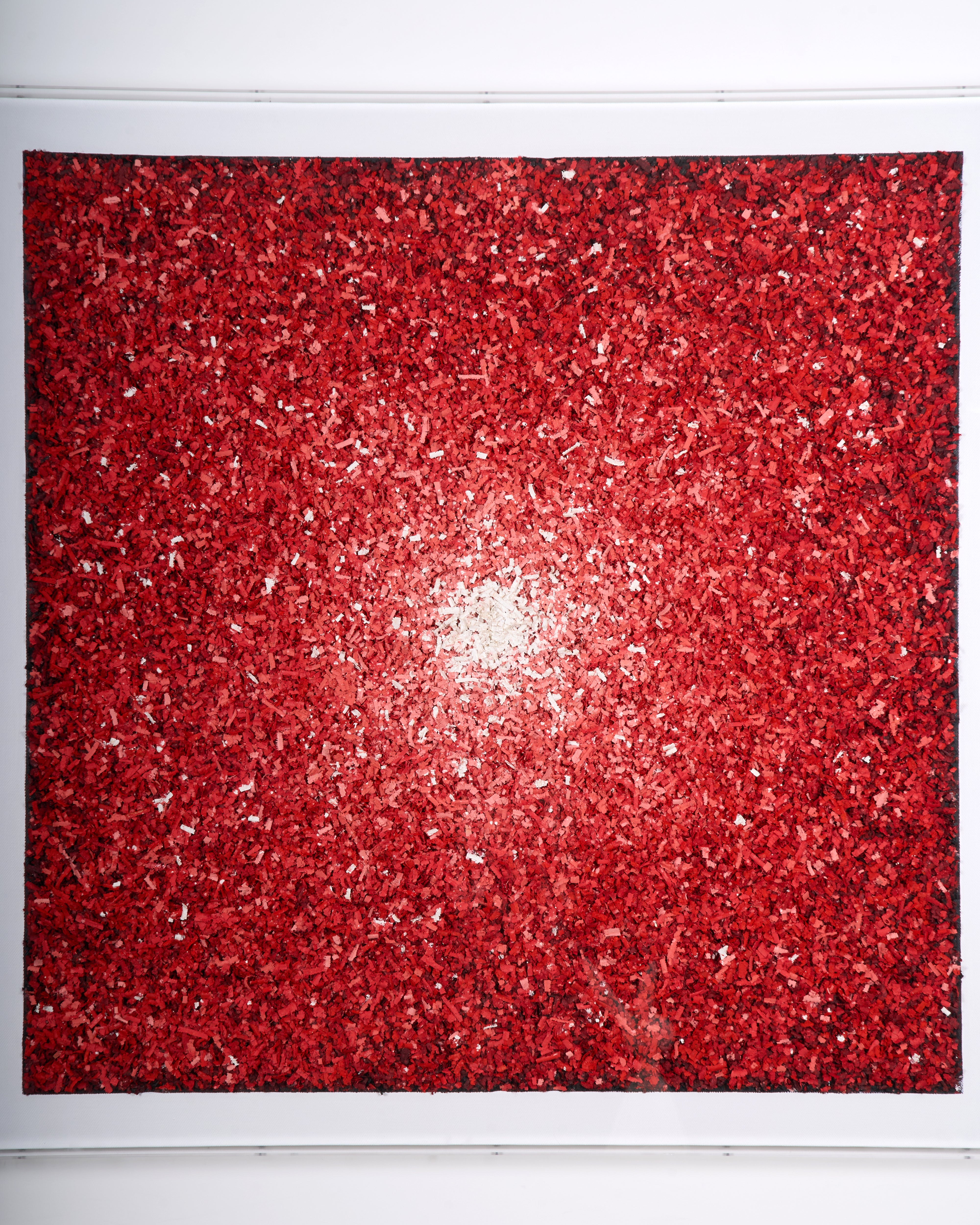 Front view of Auralis Flow wall art showcasing fluid abstract composition and minimalist elegance
