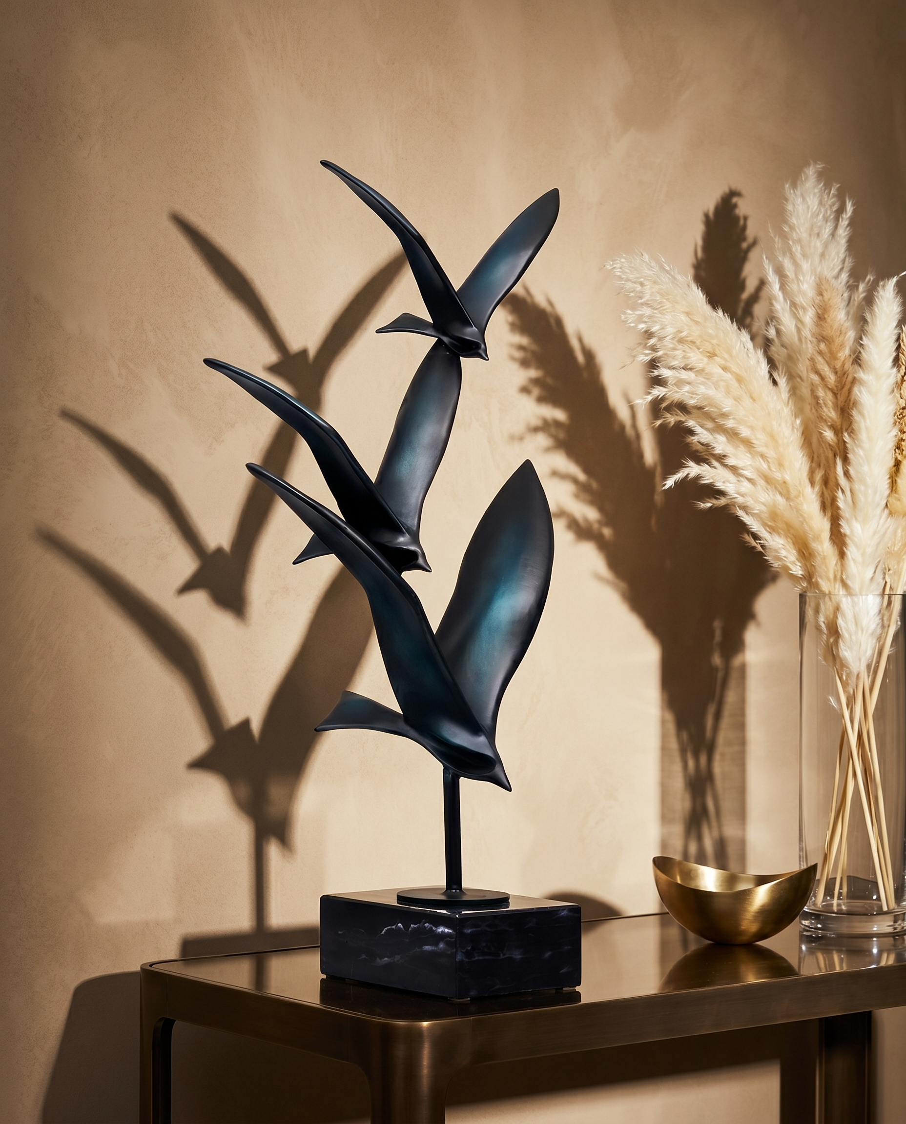 Neil Avian Row Metal Decorative Set