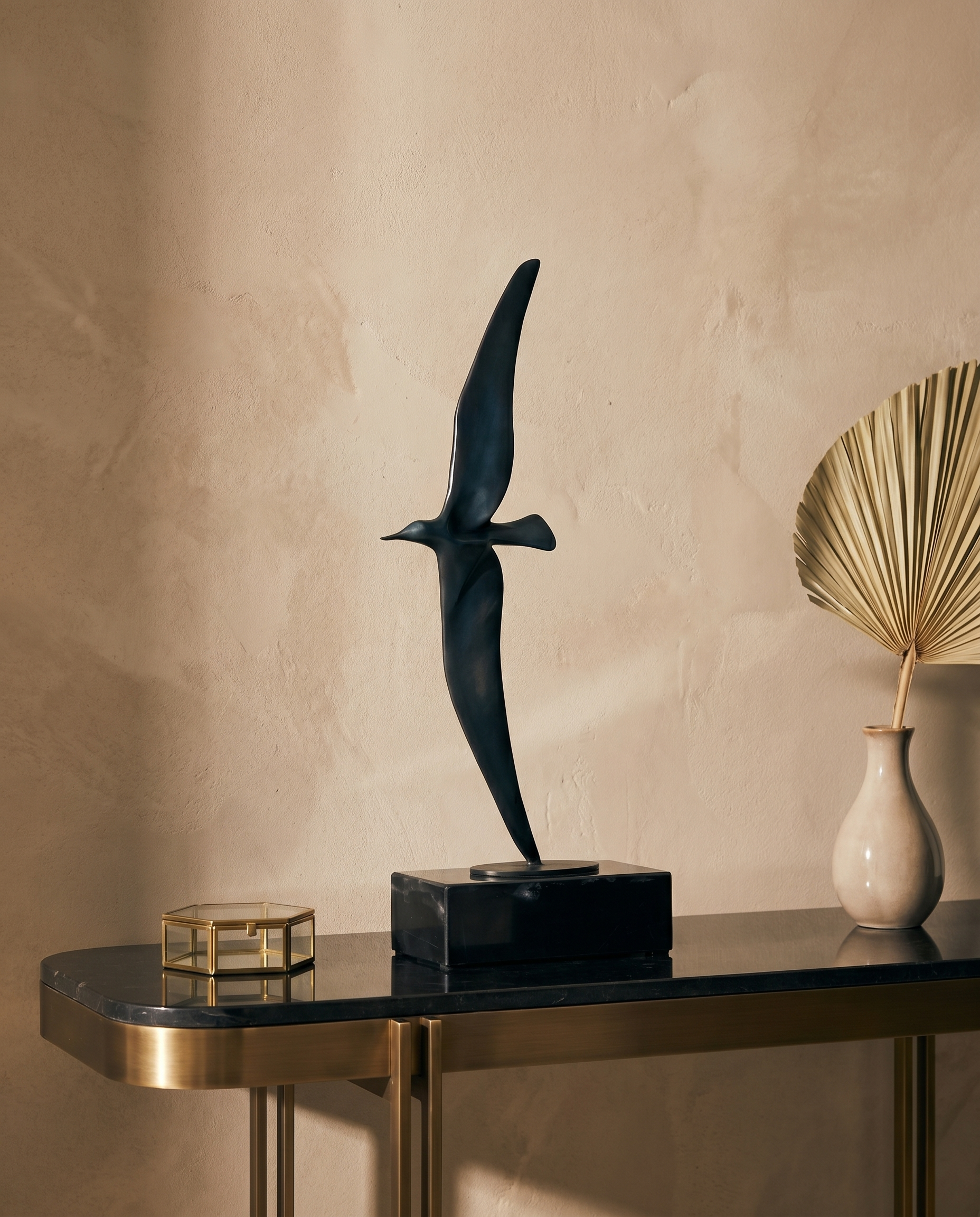 Lark Avian Row Metal Decorative Set