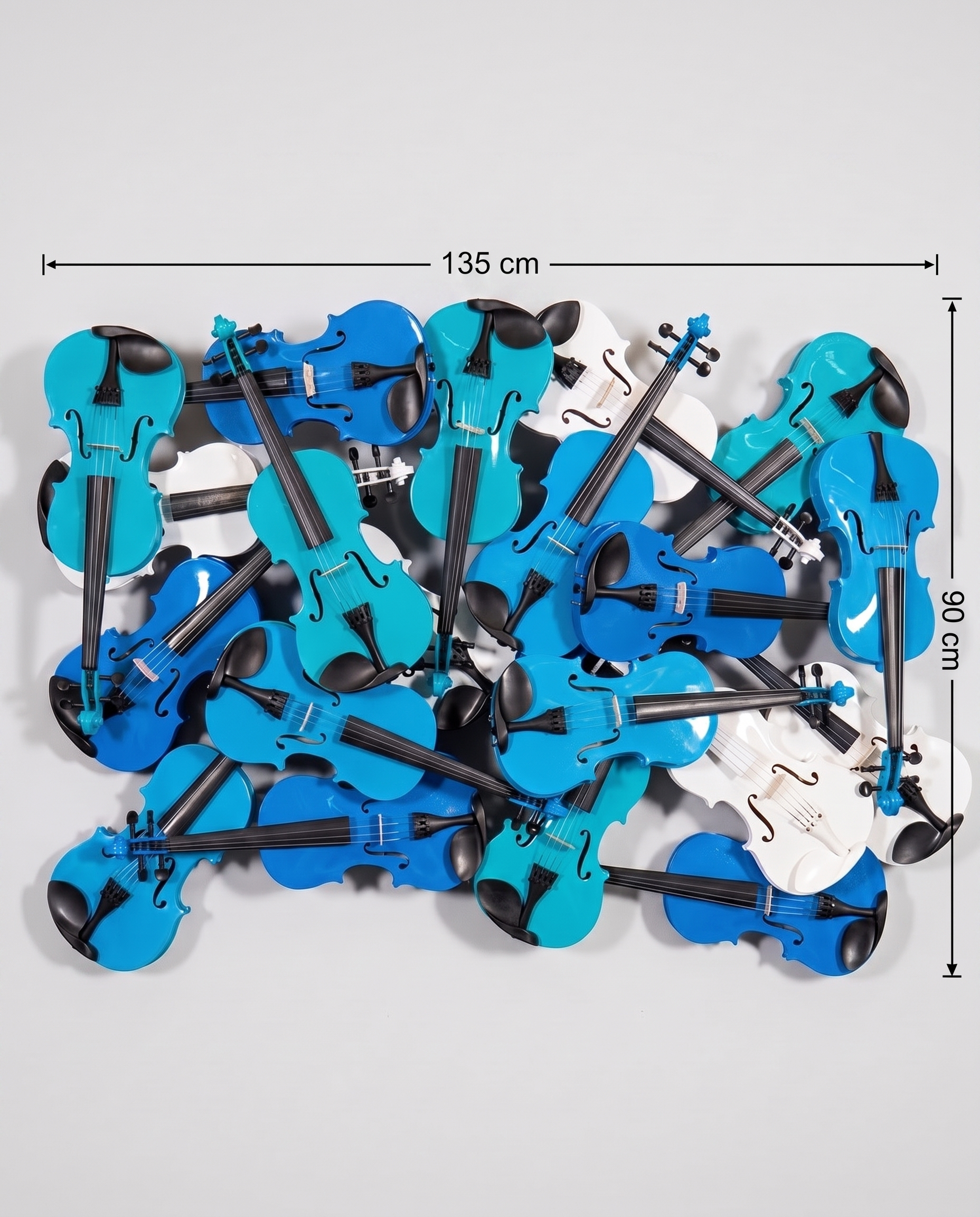 Azure Symphony - Violin Wallart