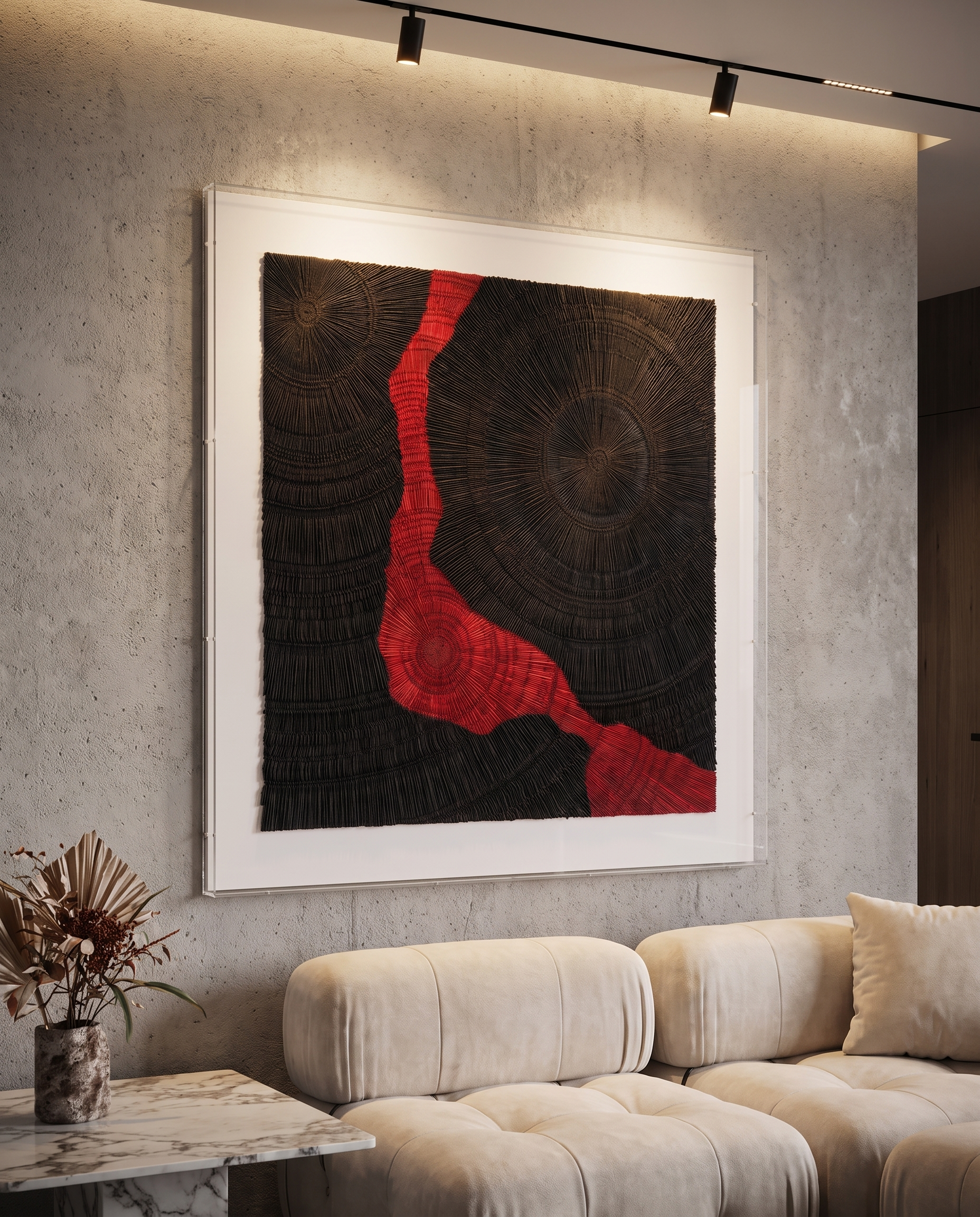 Beyond the Fold - Modern Luxury Wallart