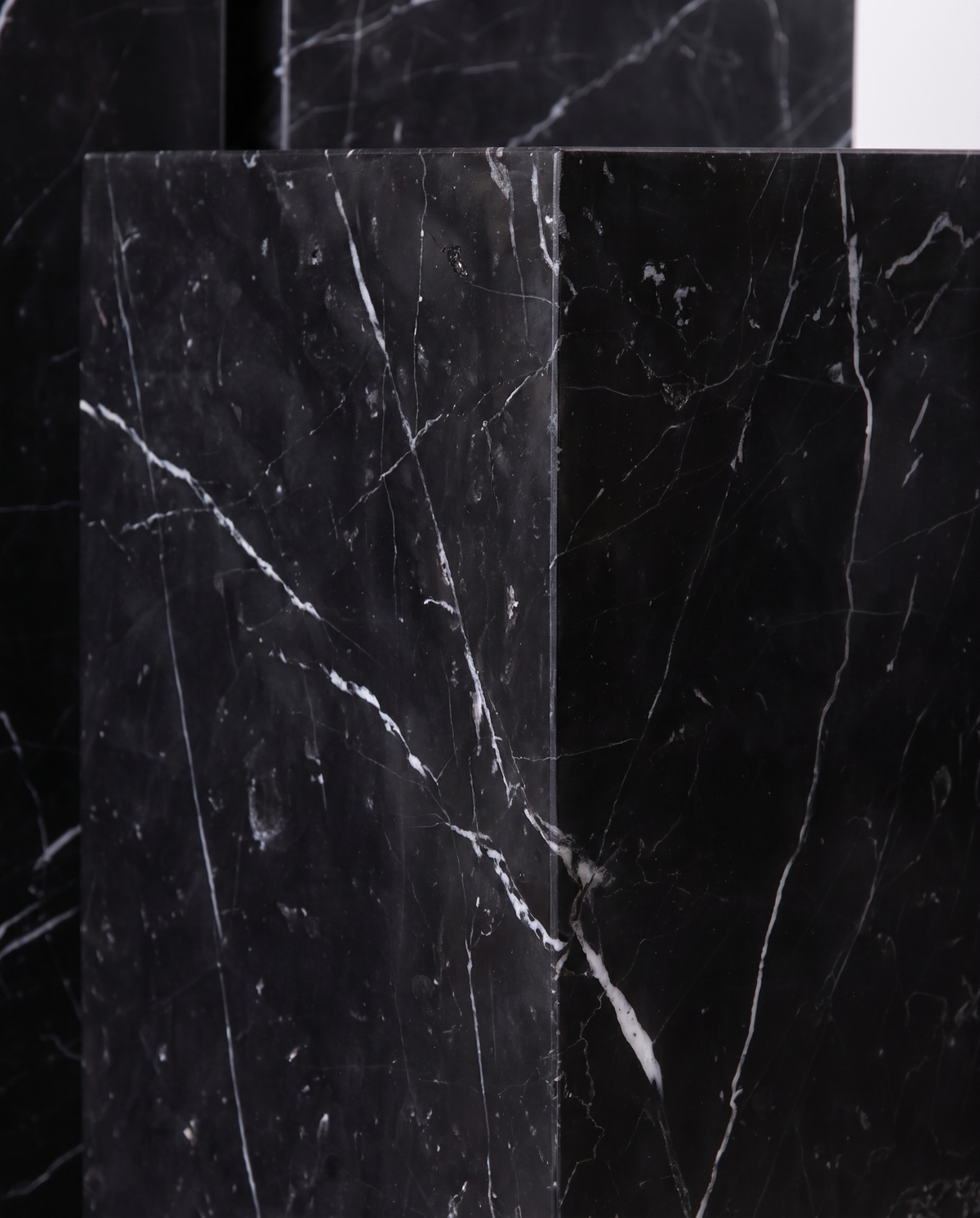 The Monolith Trio Pedestals - Black
