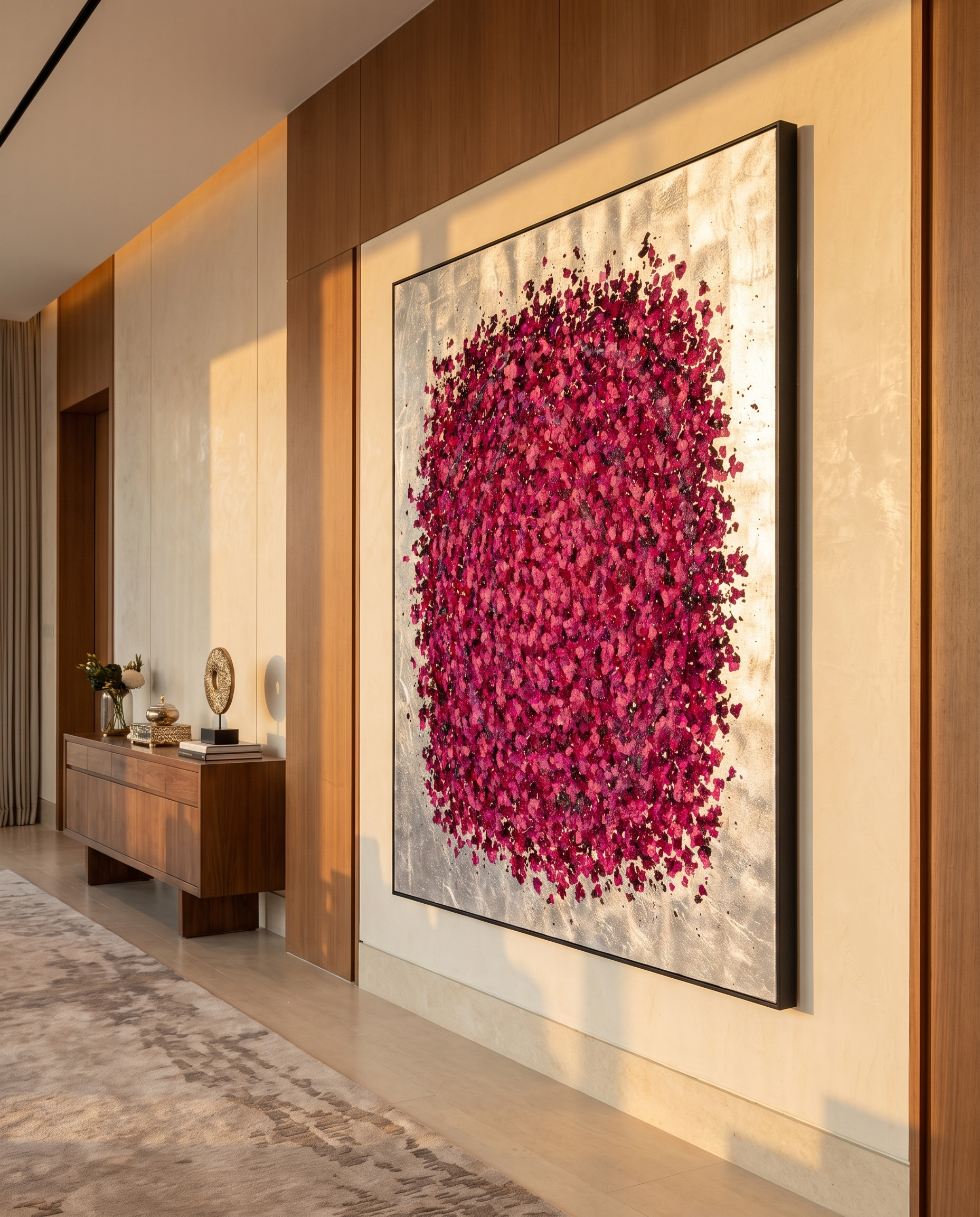 The Blush Bloom - Modern Luxury Blossom Wallart