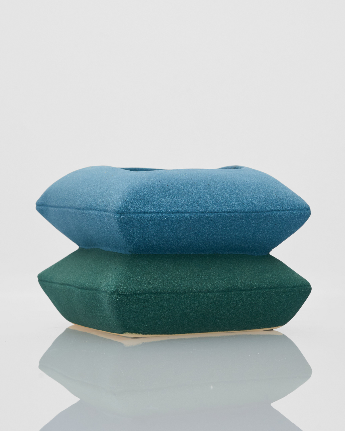 Ceramic Pillow Deck Vase Set