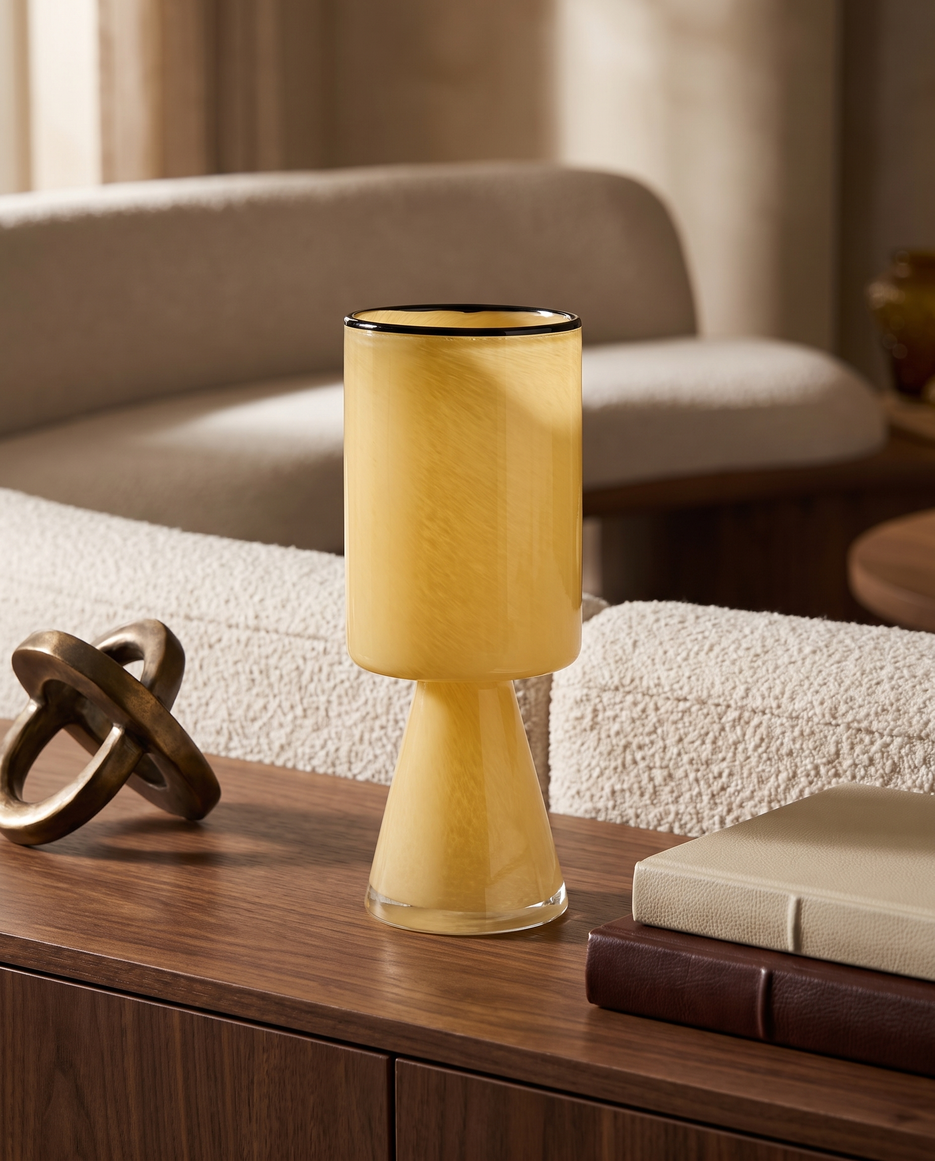 Cinder Dusty Alana Conical Vase