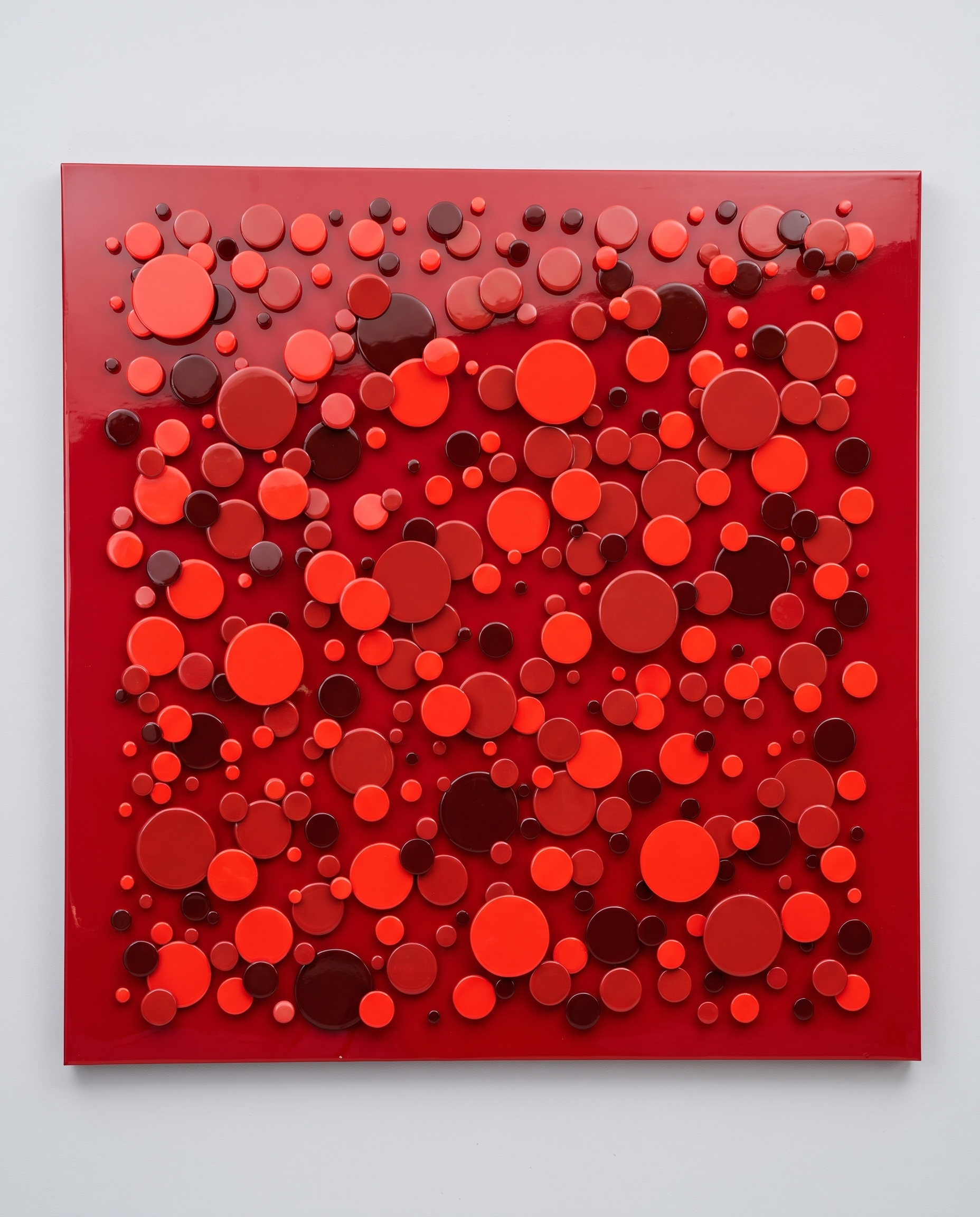 Crimson Constellation - Modern Wallart