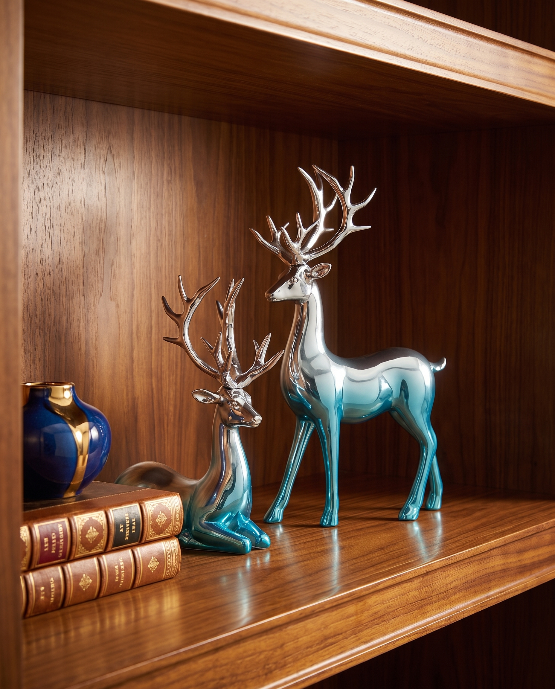 Dual Desert Deer Decor