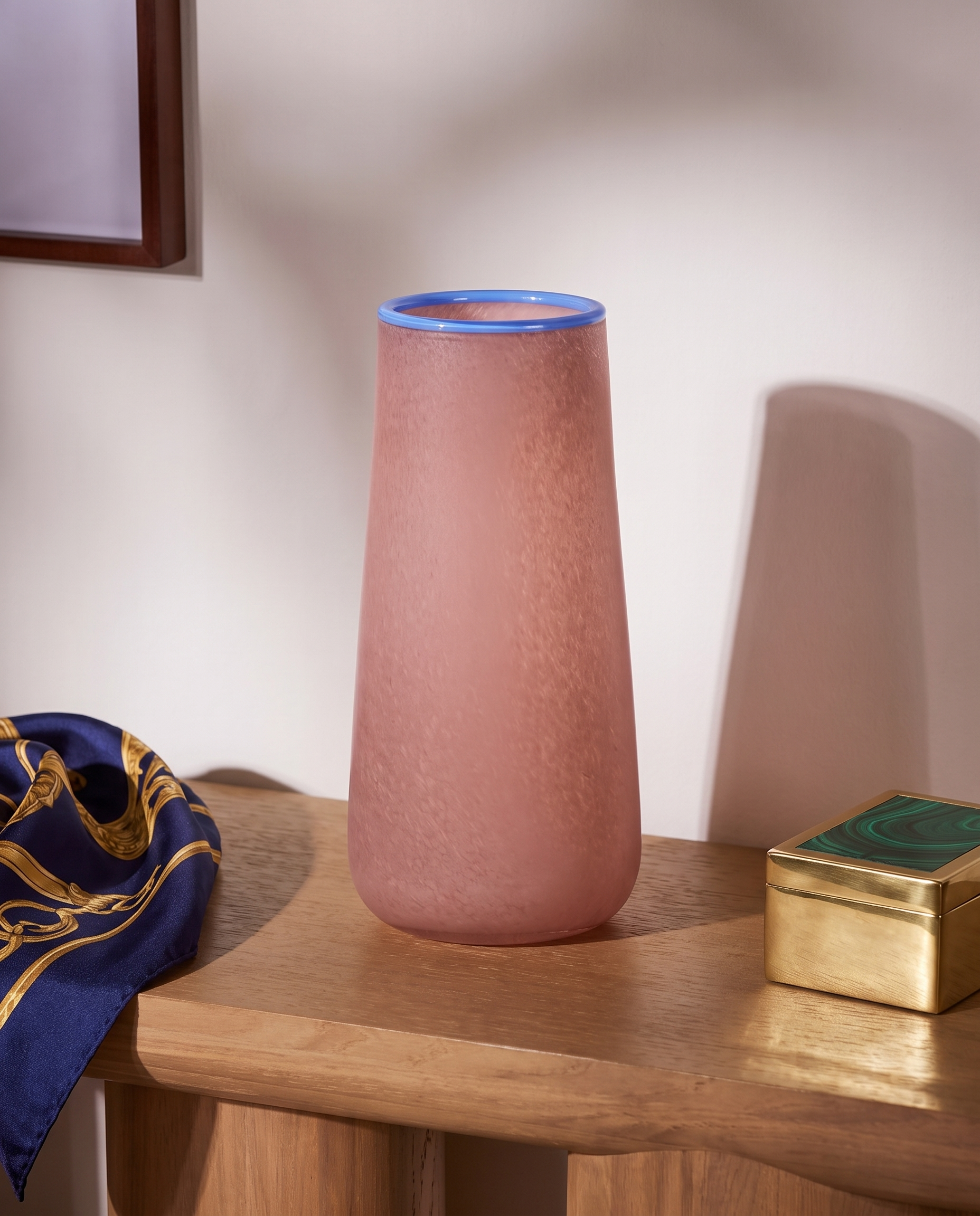 Slate Petite Orchid Retro Glass Vase