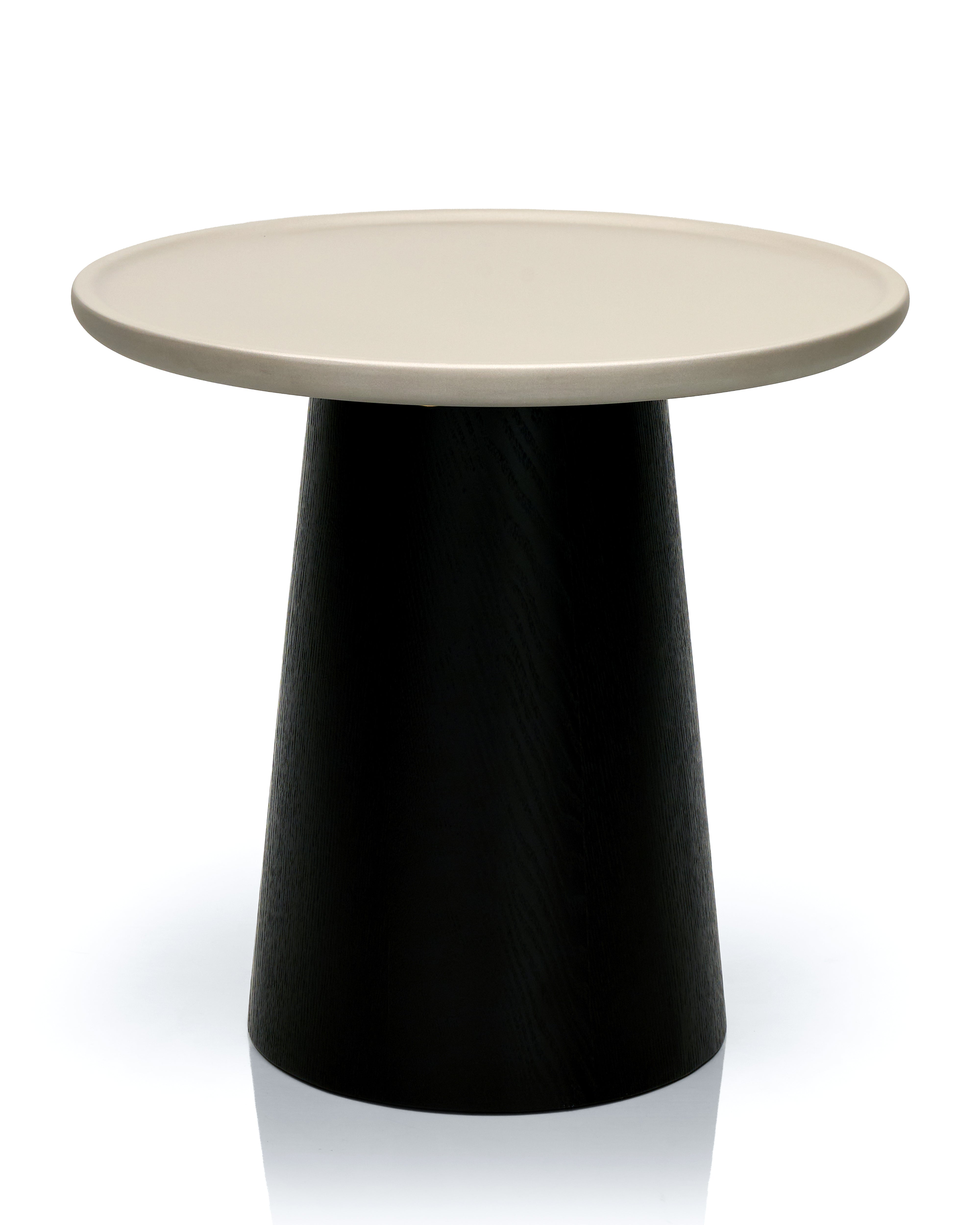 Eclat Fibra Side Table - Neutral Greige
