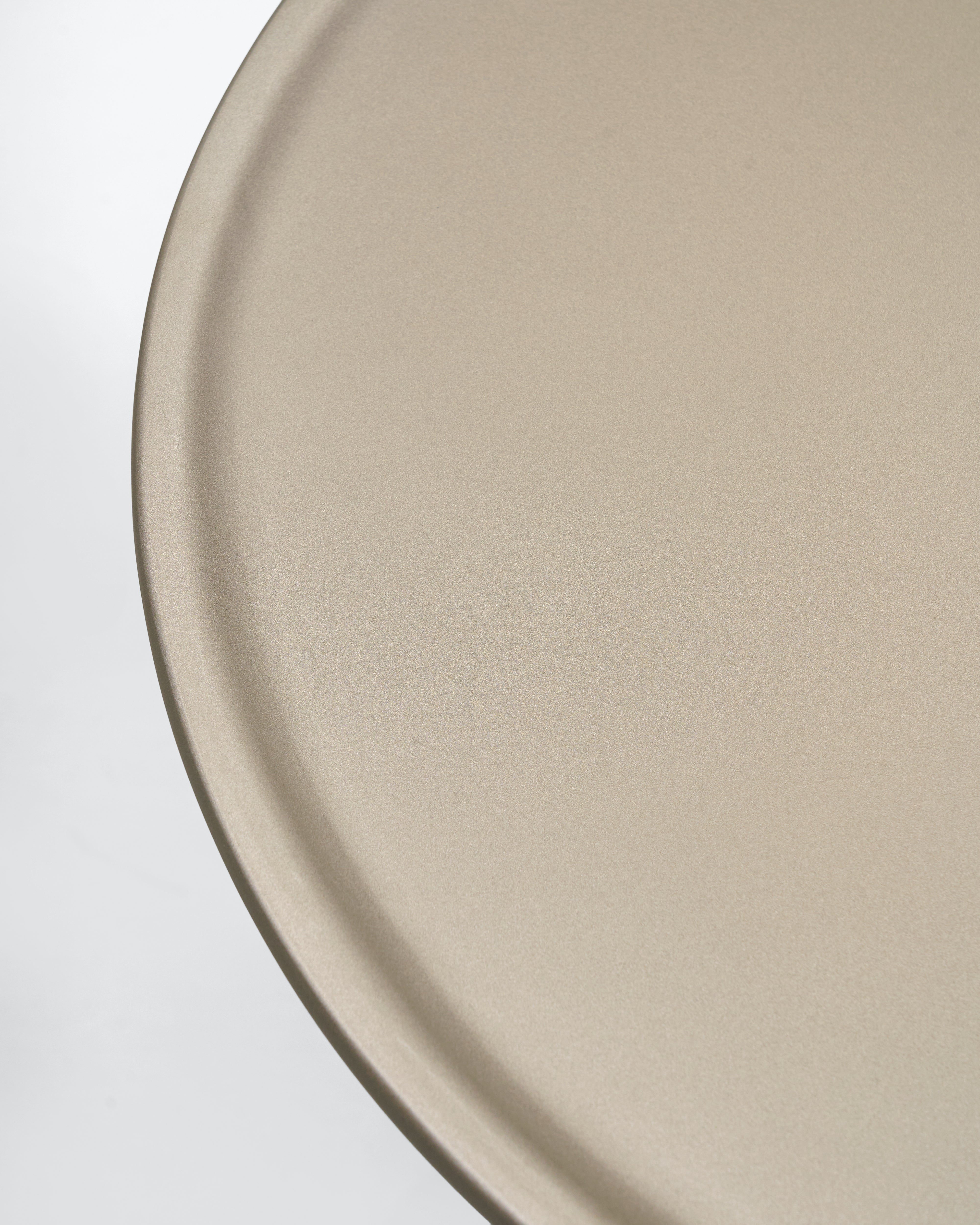 Eclat Fibra Side Table - Neutral Greige