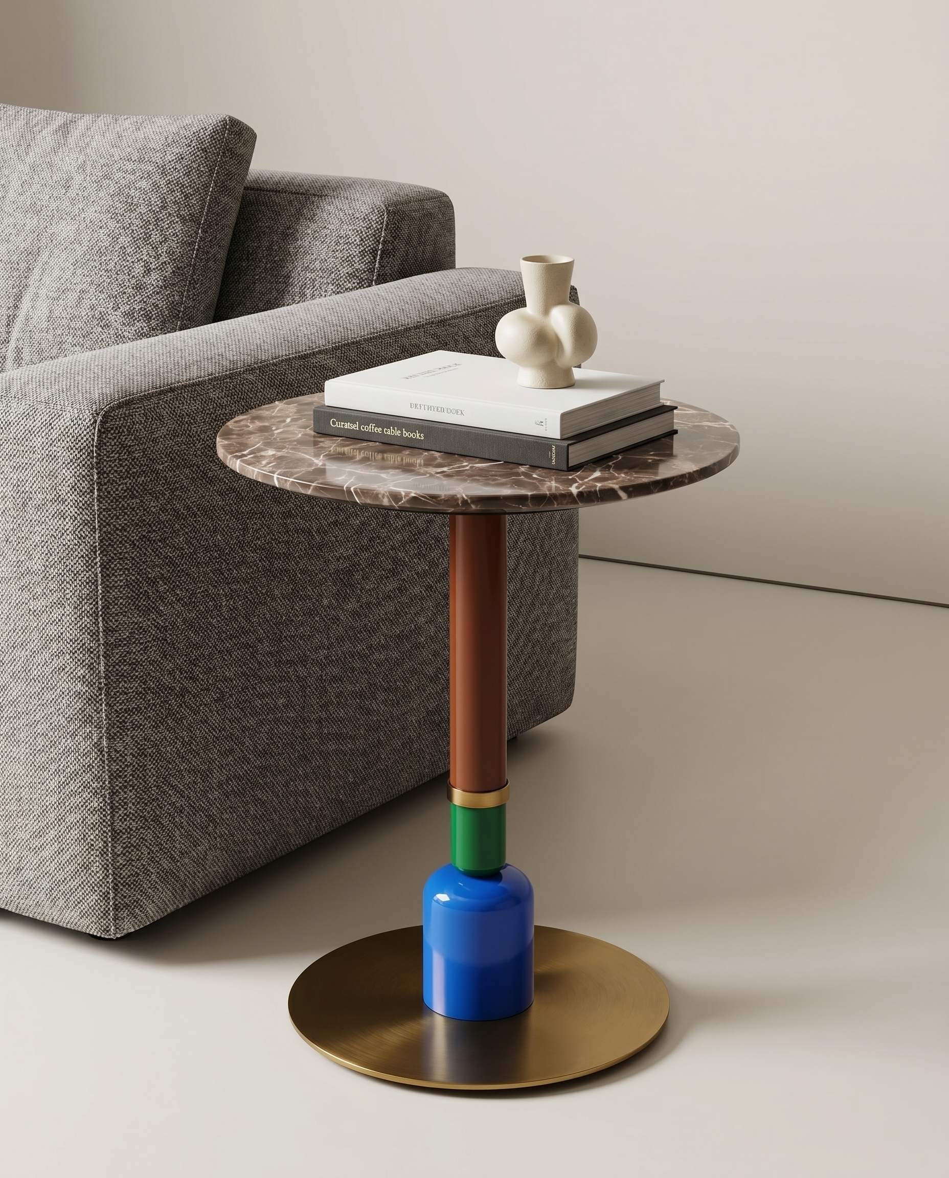 Elle Pillar Side Table
